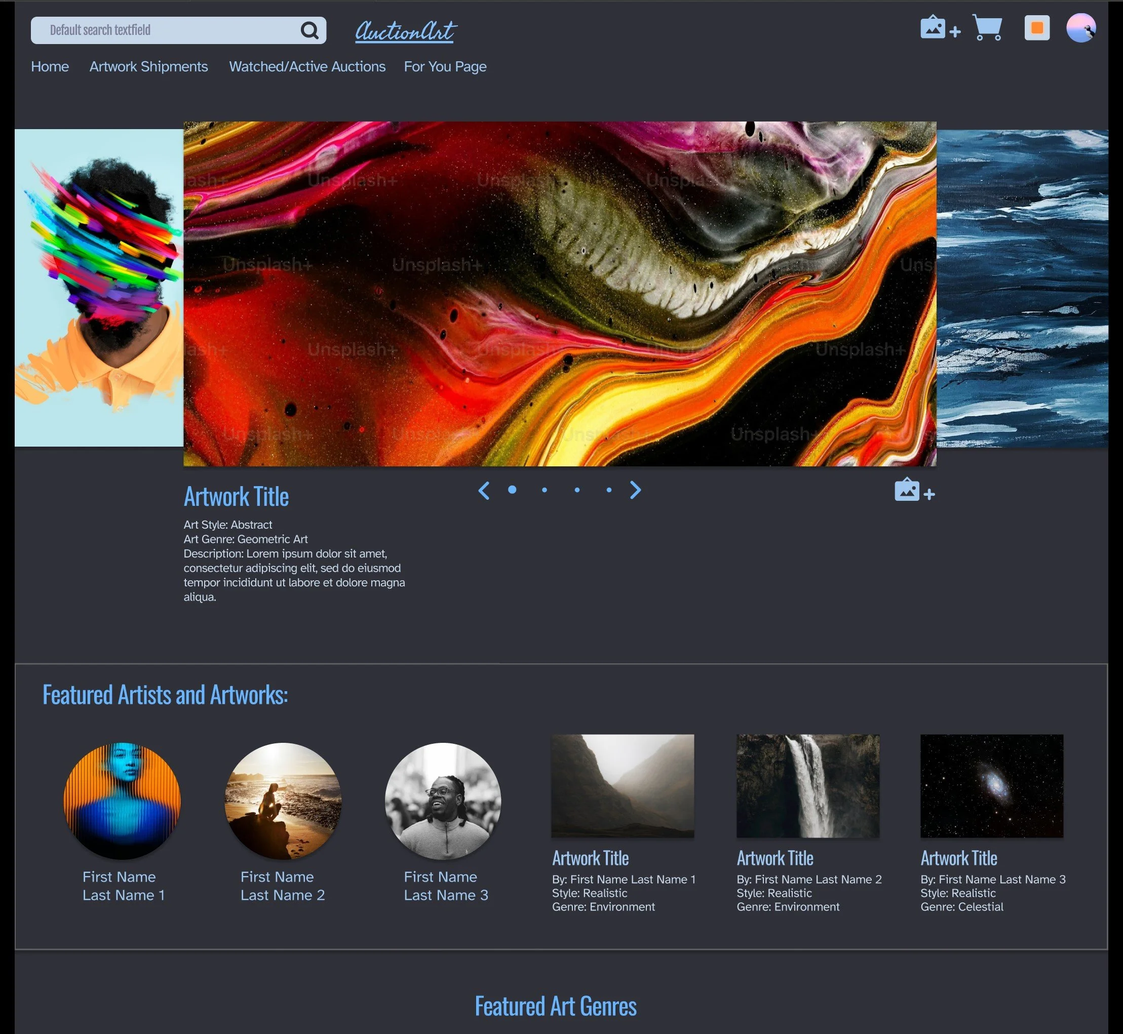 UX Design Work