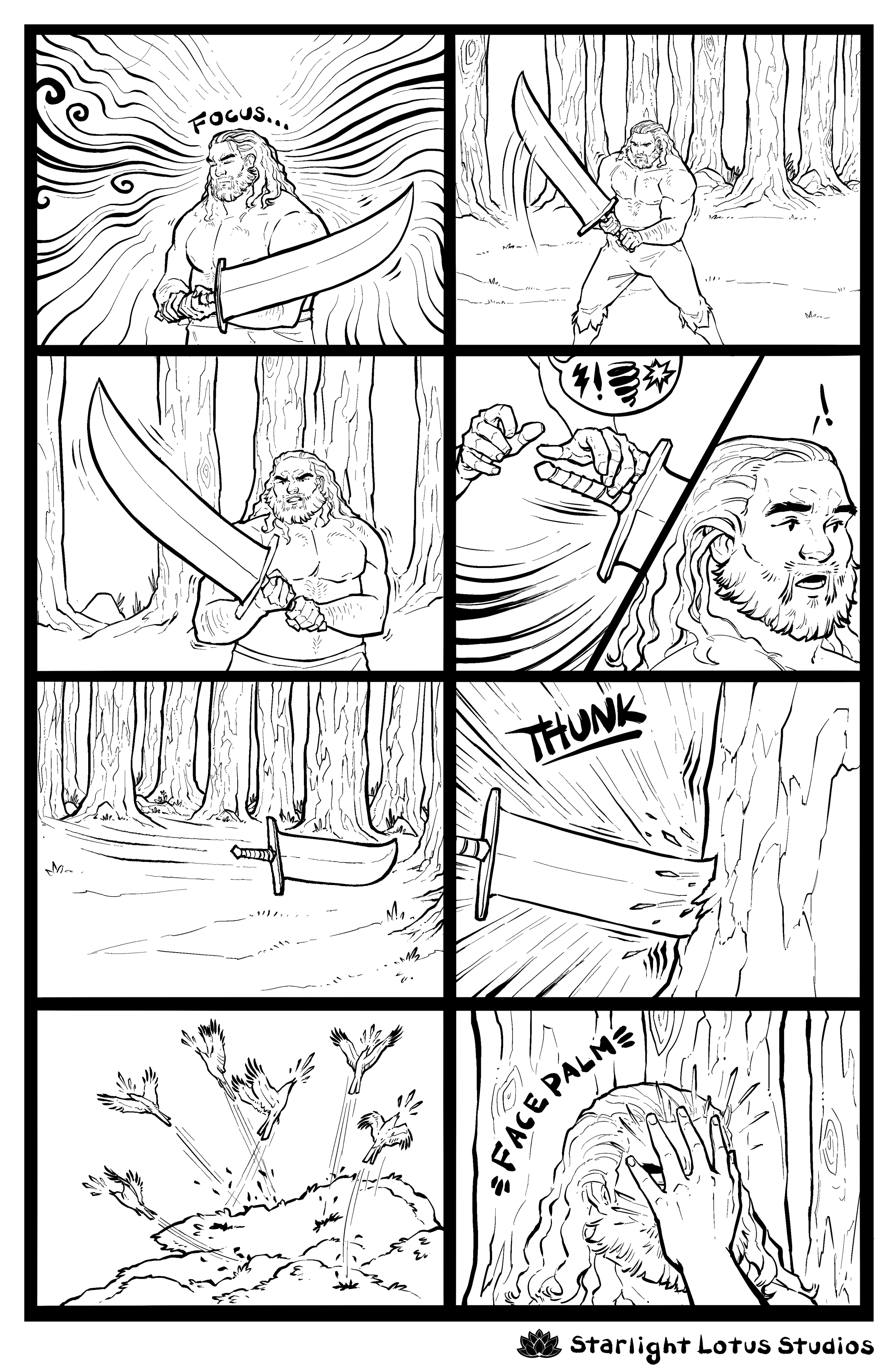 Starlight Lotus Web Comic - Page 20 - Unwieldy Weapon