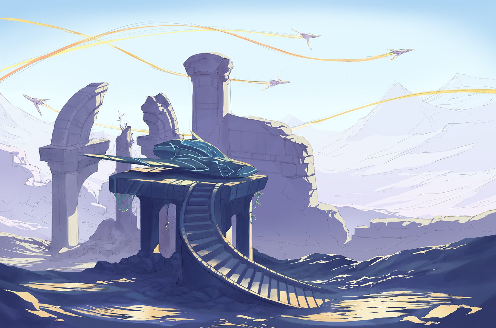  Temple - Once nearly completely submerged underwater,