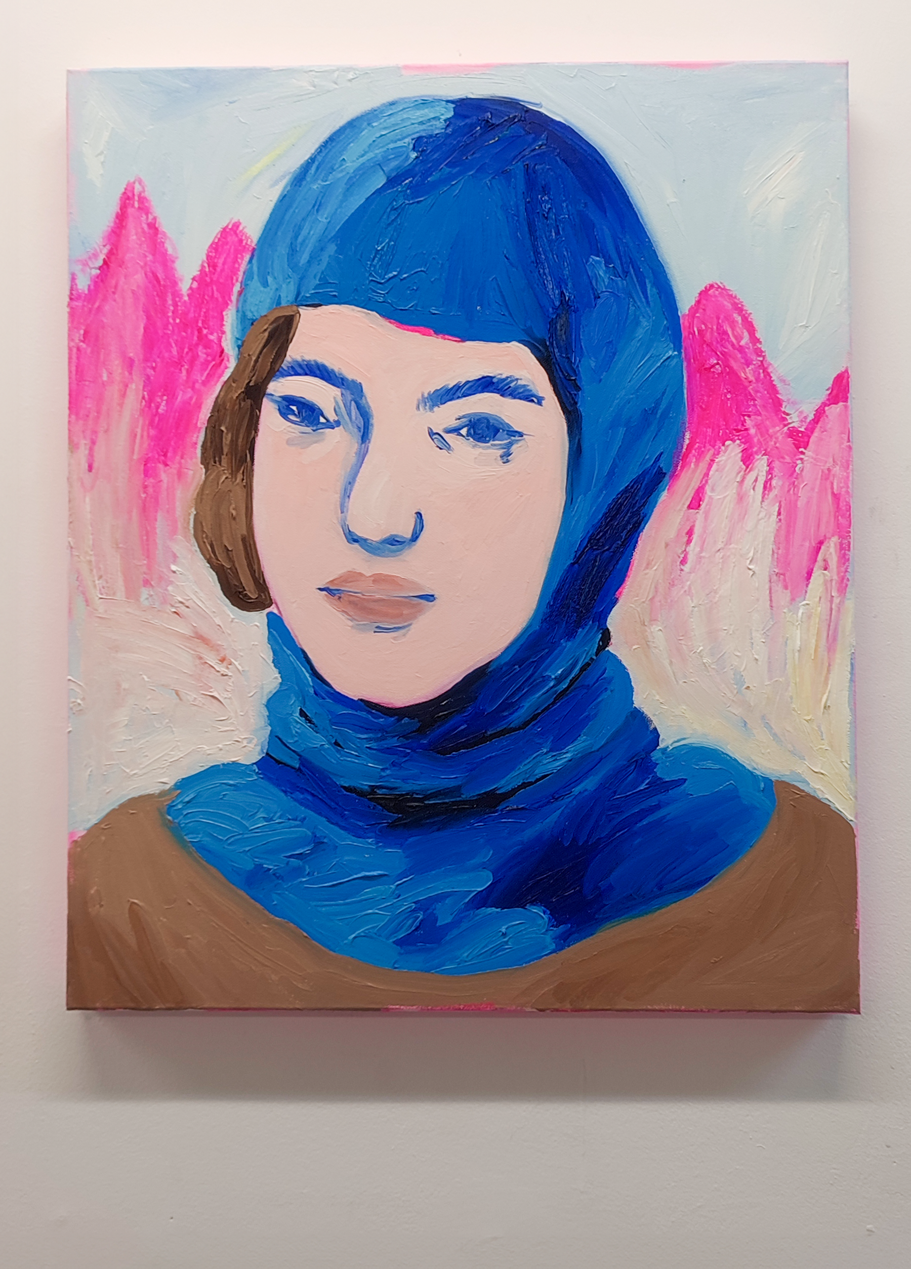 "Hey face"/ Oil on canvas / 40x60 / 2025