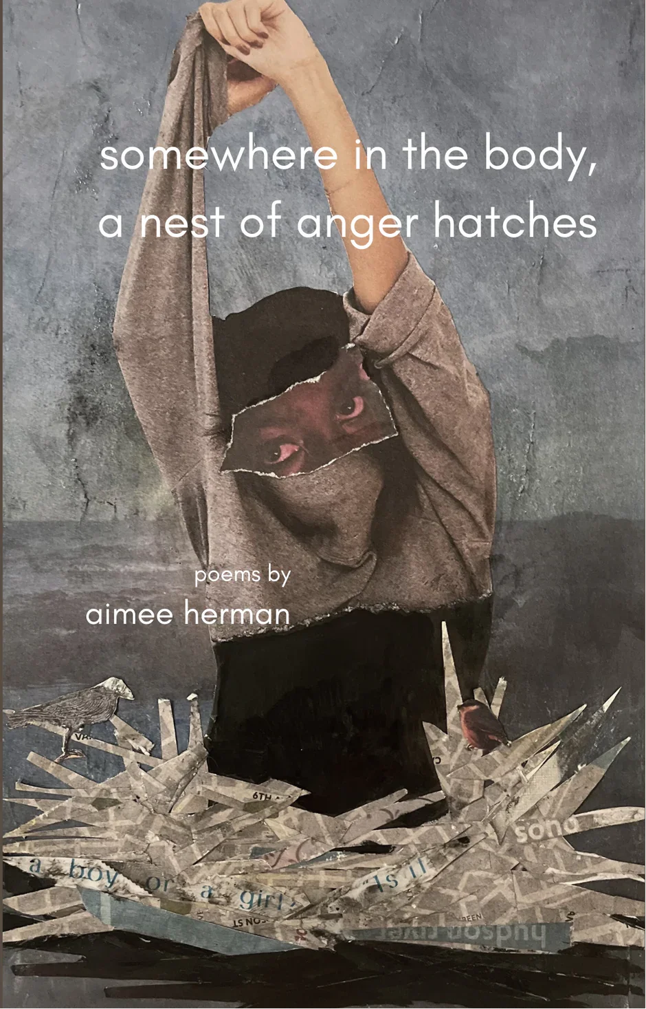 somewhere in the body a nest of anger hatches