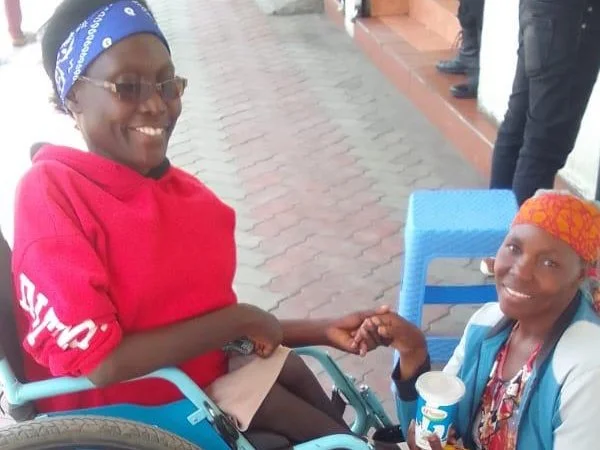 Meet Irene (to the left)