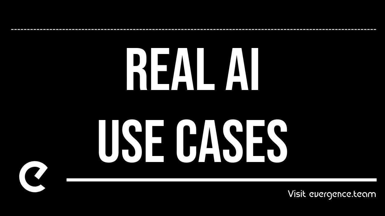 Real AI Use Cases