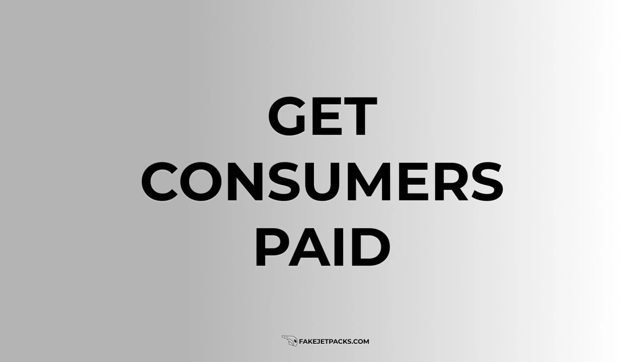 Get Consumers Paid
