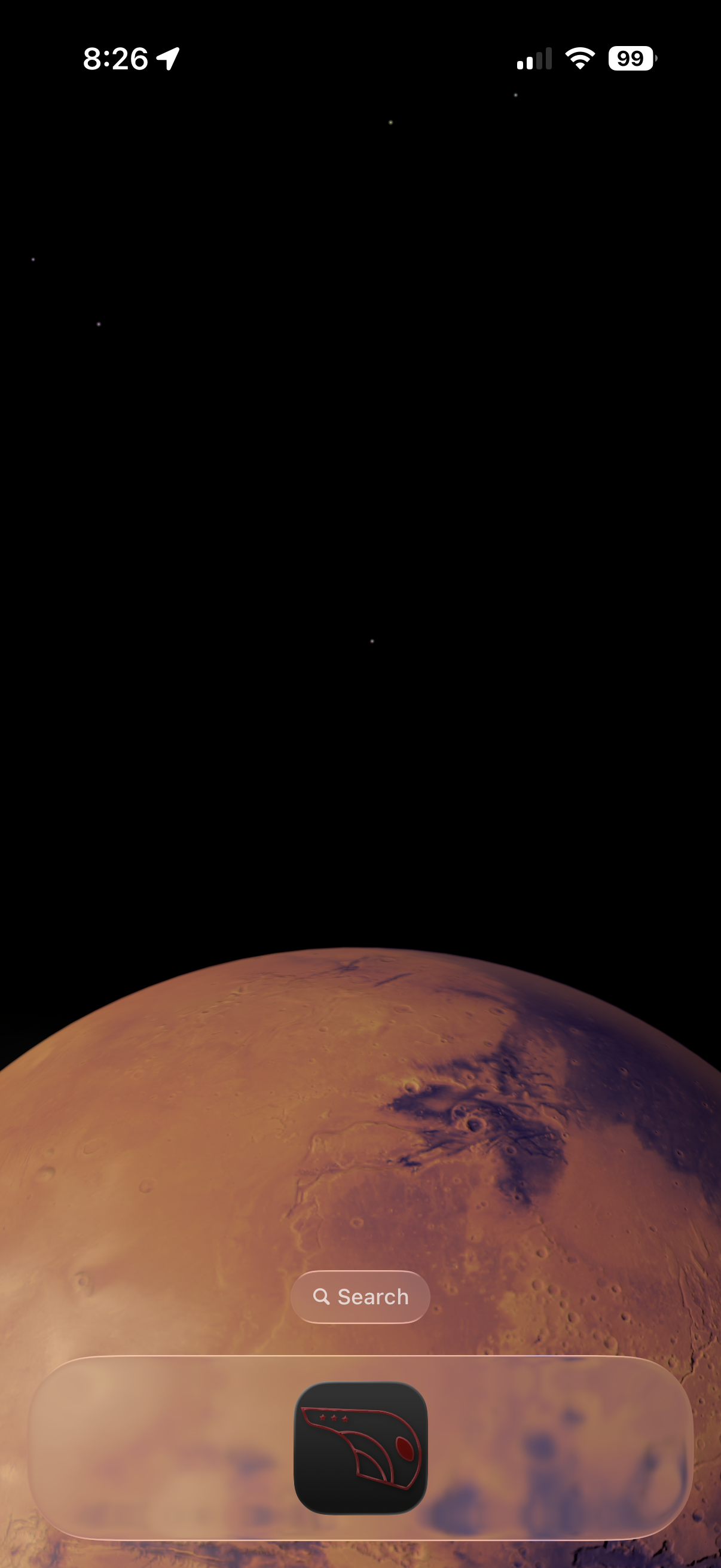 Jetpack Ultra iPhone Home Screen