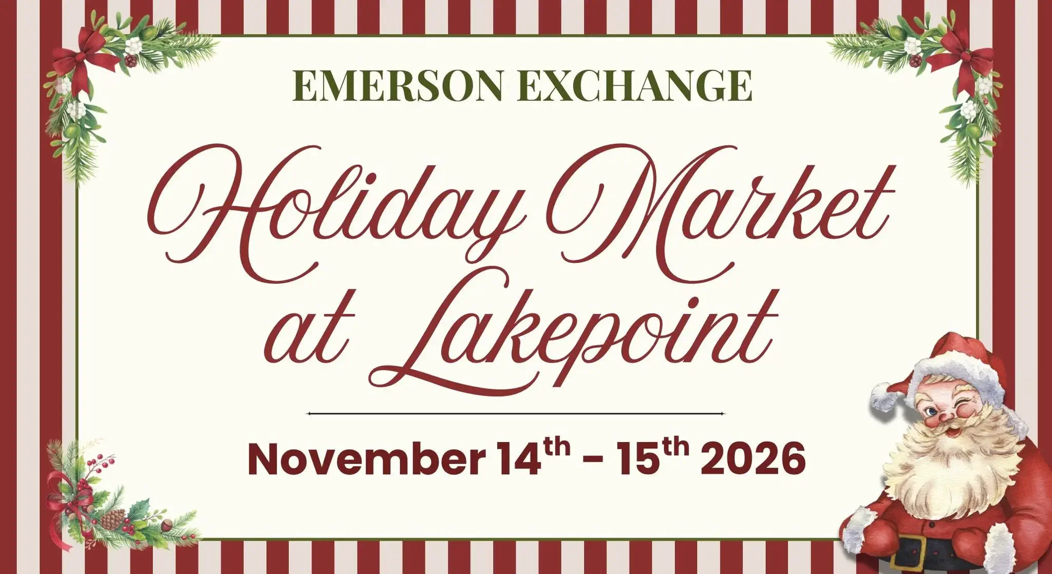 Holiday Market at Lakepoint