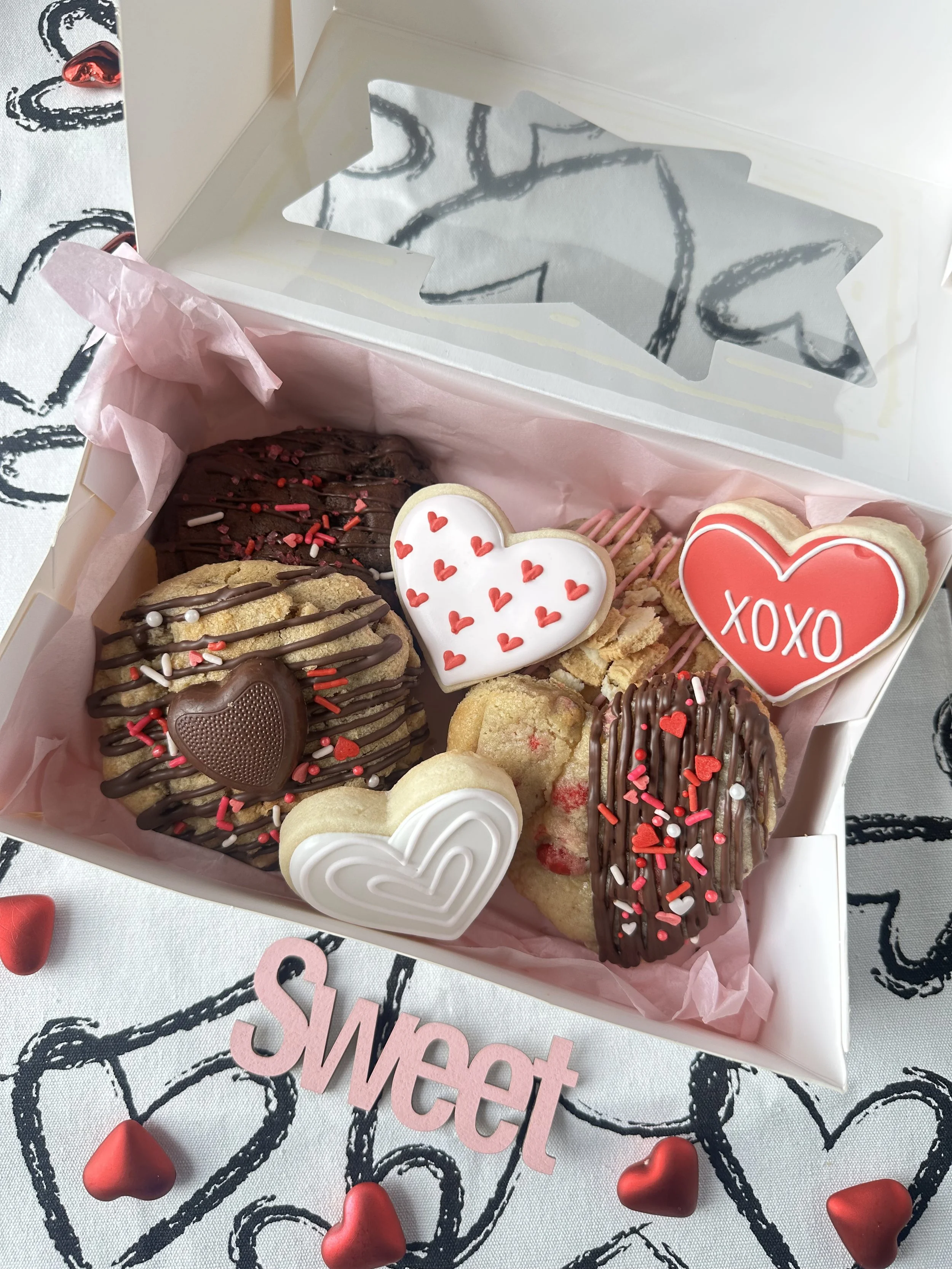Valentine Cookie Box