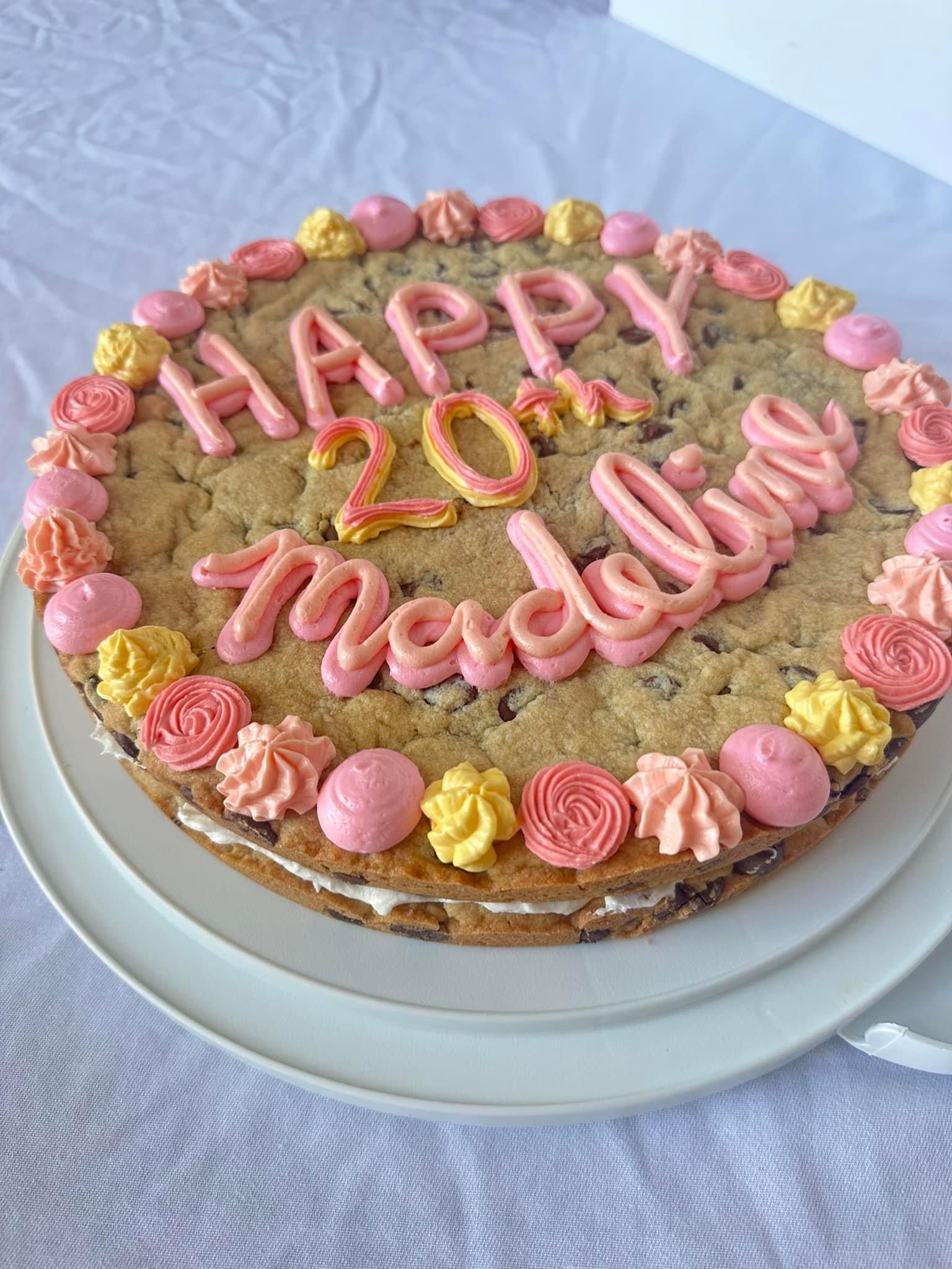 Double Layer Cookie Cake