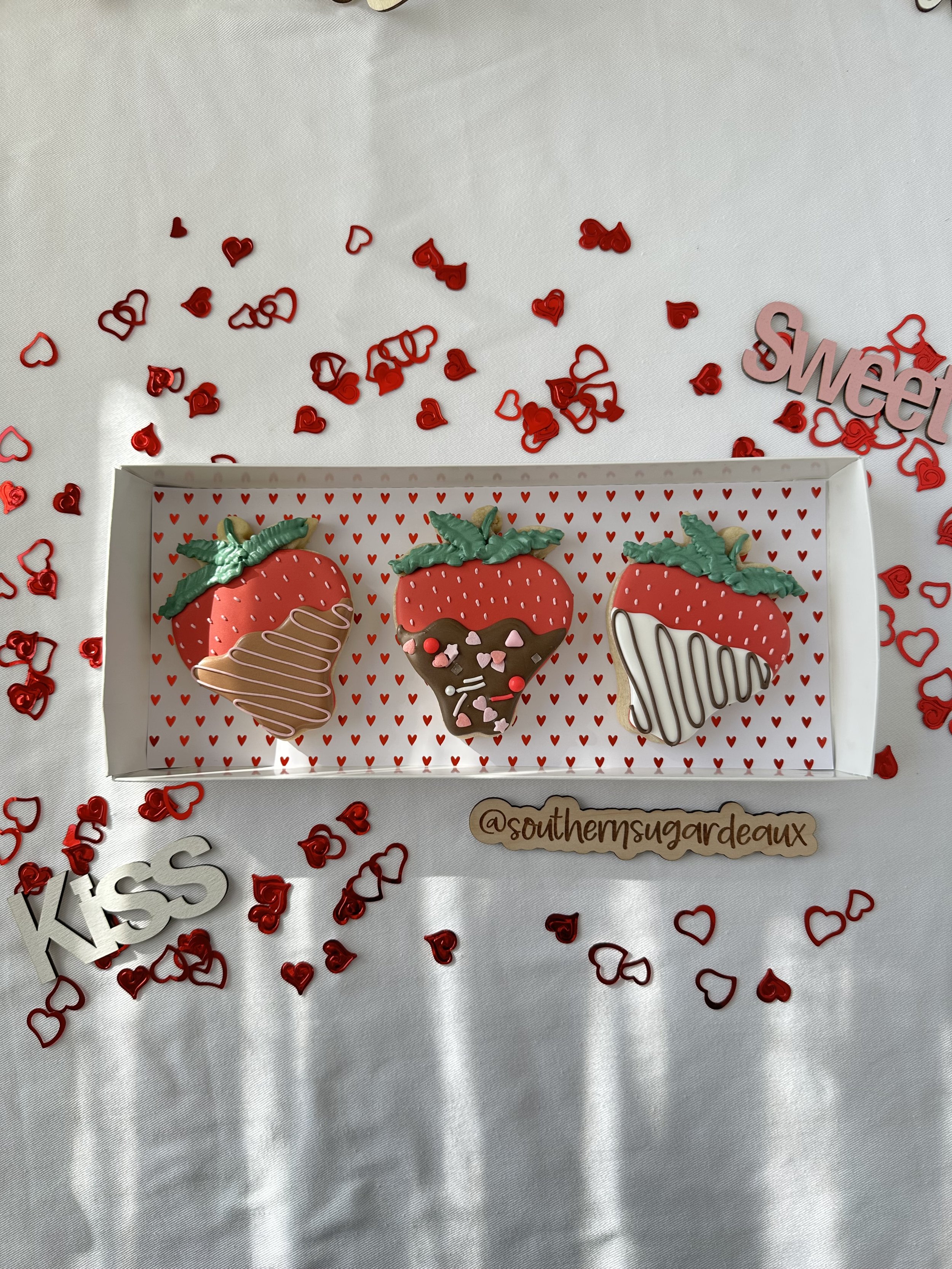 Chocolate Covered Strawberry Set