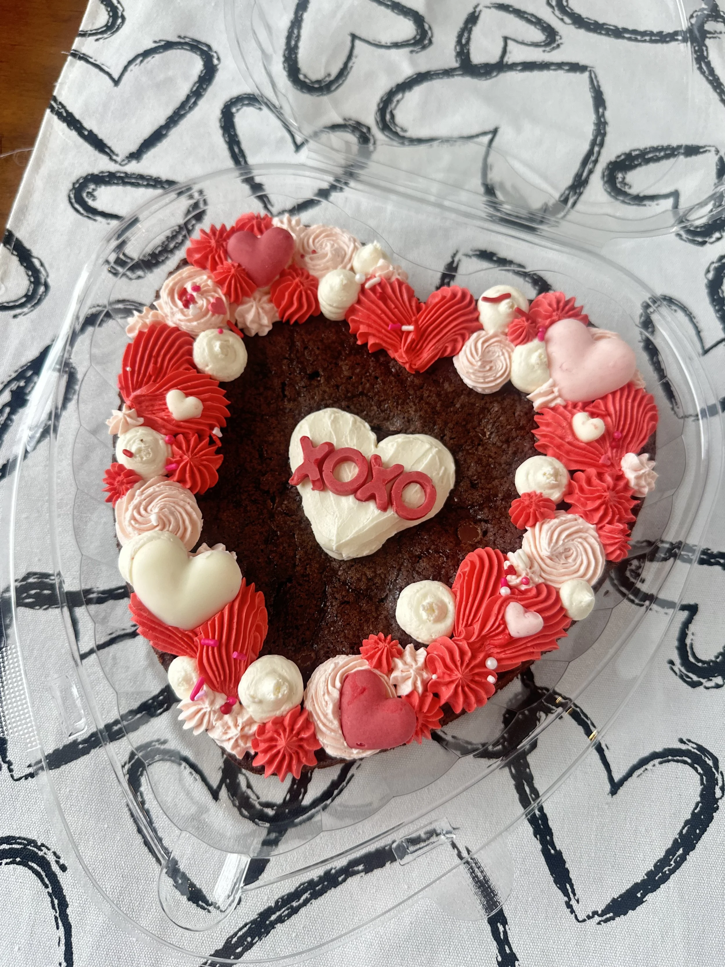 Heart Shaped Brownie