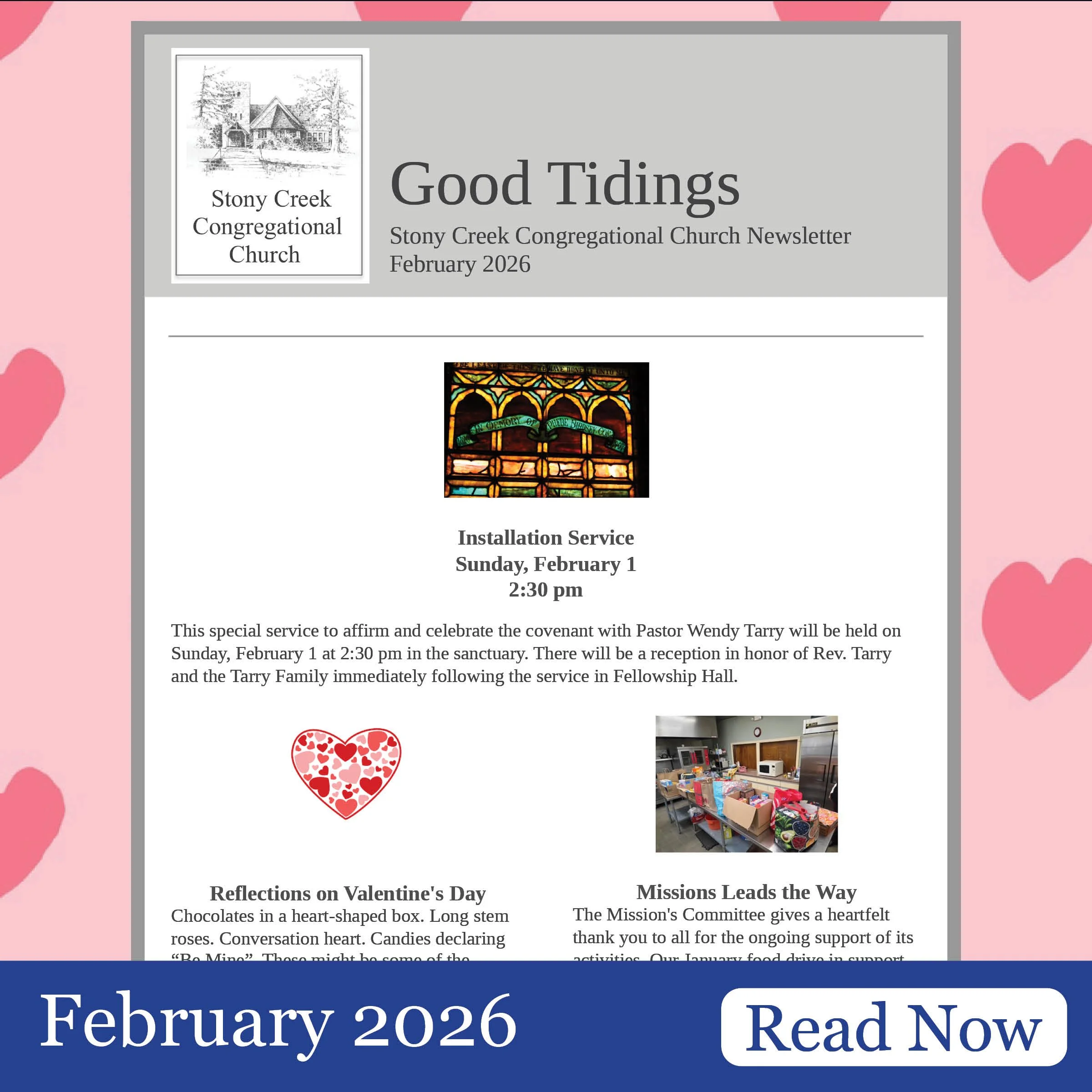 February 2026 Newsletter