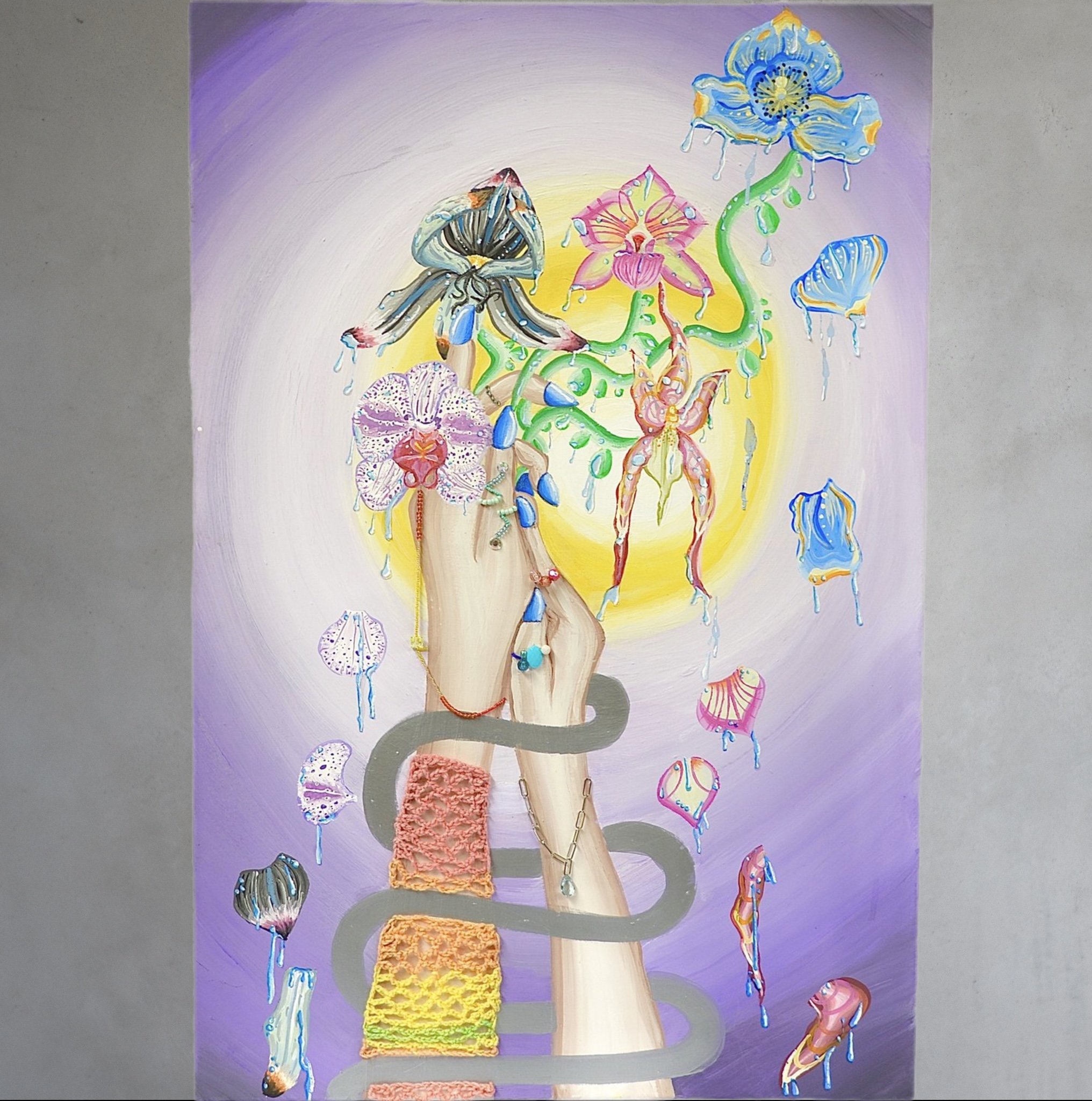 Touching Life At Last Painting