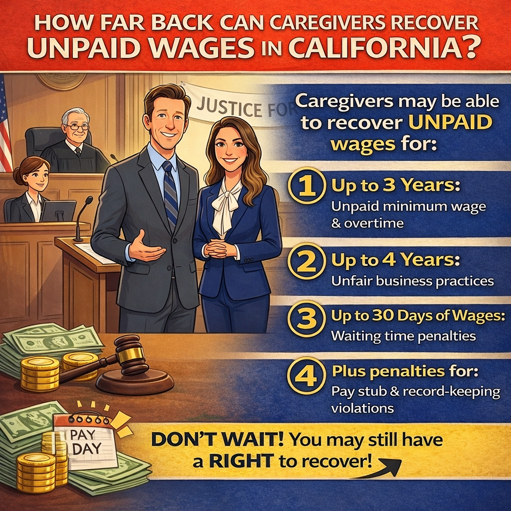 How Far Back Can Caregivers Recover Unpaid Wages in California?