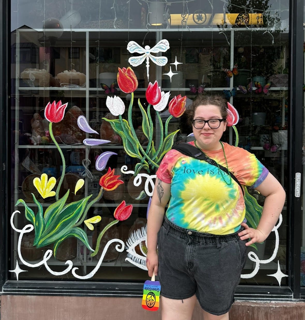 Estella Ruhrer-Johnson (she/they) is a 22-year-old graduate student based in Iowa City, Iowa. Her advocacy utilizes intersectional feminism as means for uplifting and protecting the most politically vulnerable. Estella currently serves as the DEI cha