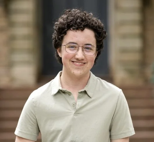 Alden Stafford (he/him) was raised between Lexington, Kentucky and its rural outskirts, but he spent lots of time visiting family in the great state of Michigan, where he is thrilled to be working as an OutVote Fellow for this election cycle. 

Alden