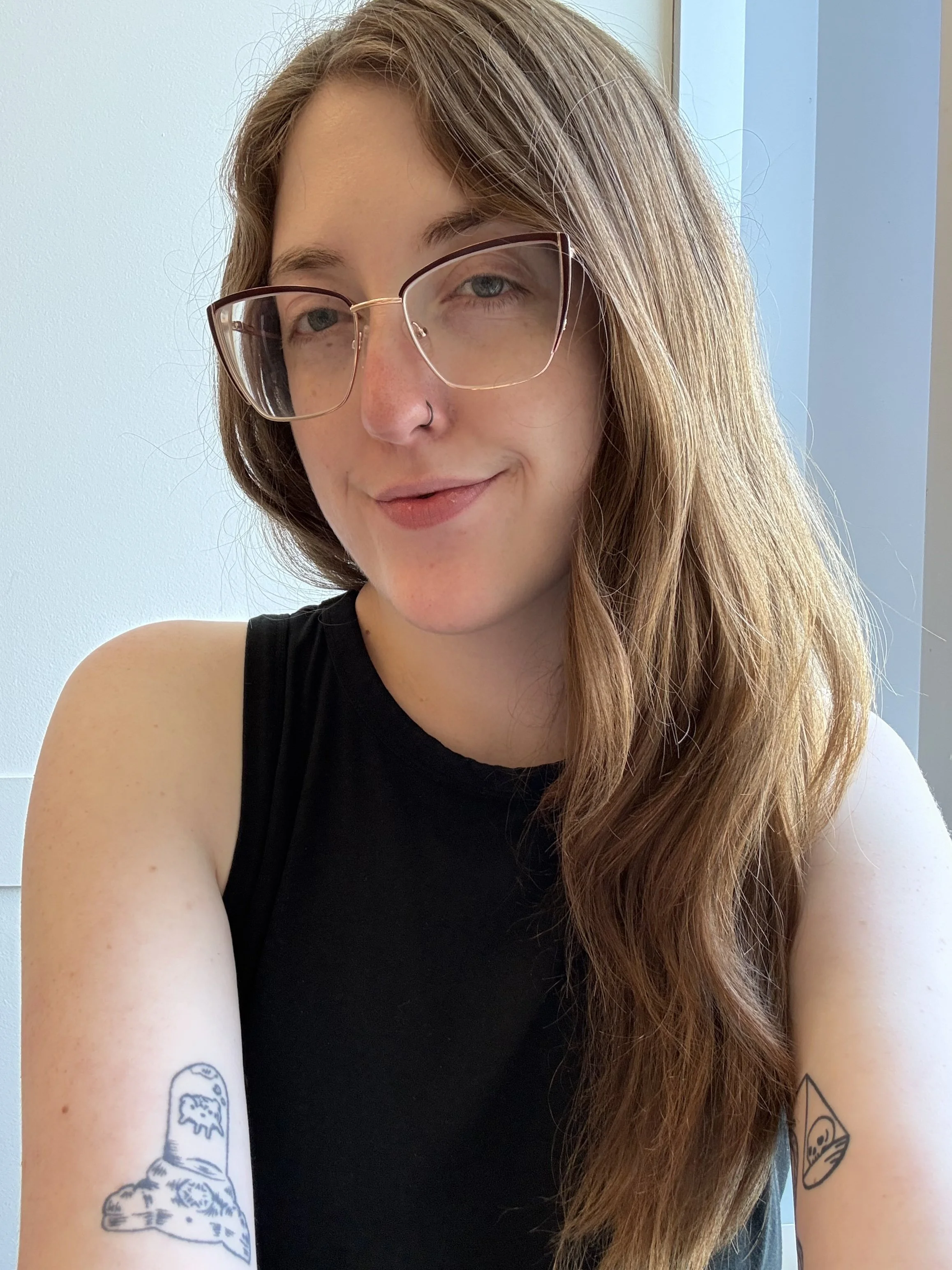 Angelle Pine (she/they) graduated from Michigan State University in 2020 with a dual Bachelor of Arts in Psychology and Human Resources & Labor Relations, along with two minors in Leadership of Organizations and Women & Gender Studies. Angelle has li