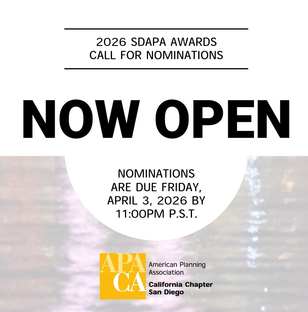 2026 SDAPA Awards Call for Nominations