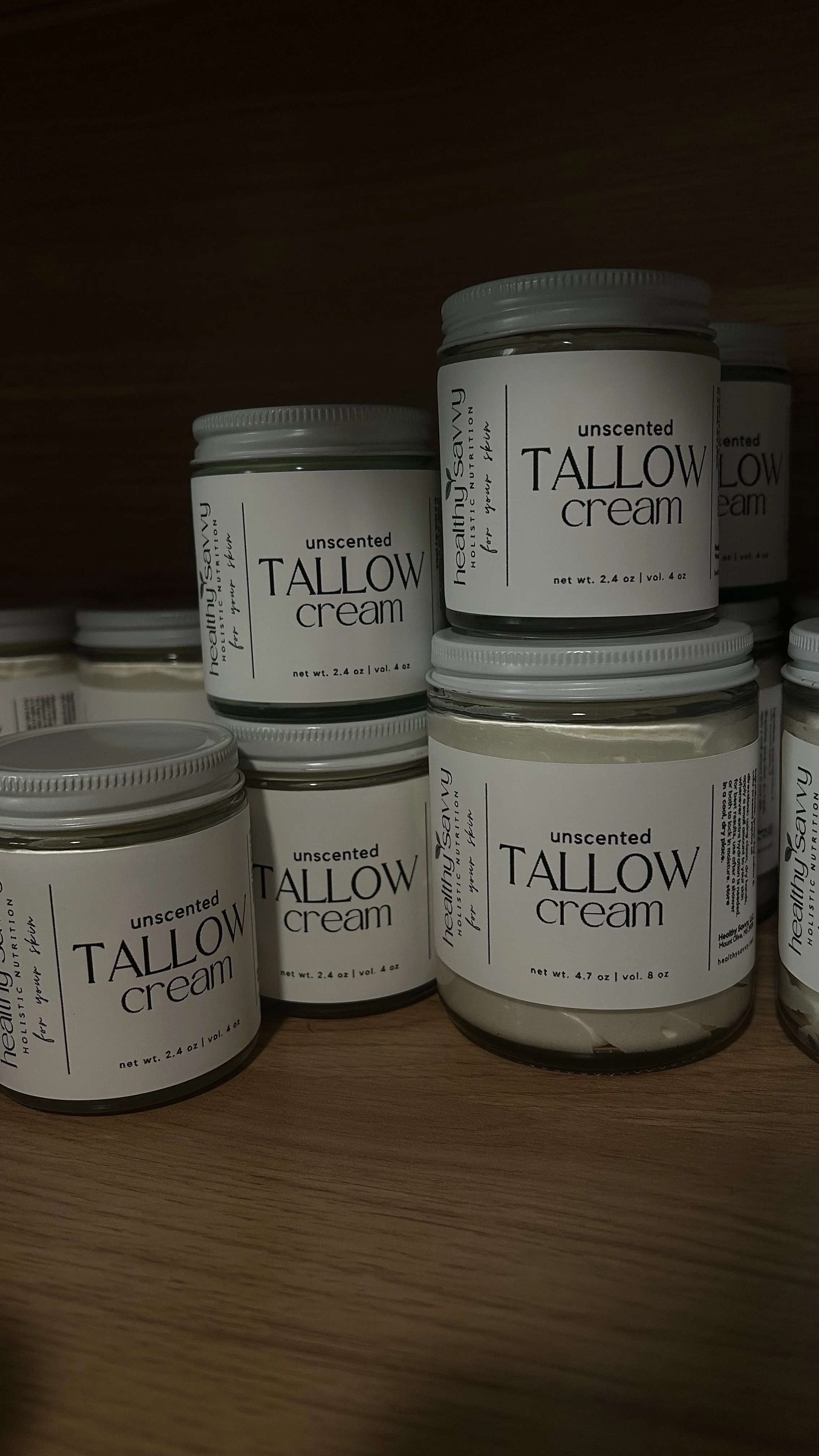 Unscented Tallow Cream