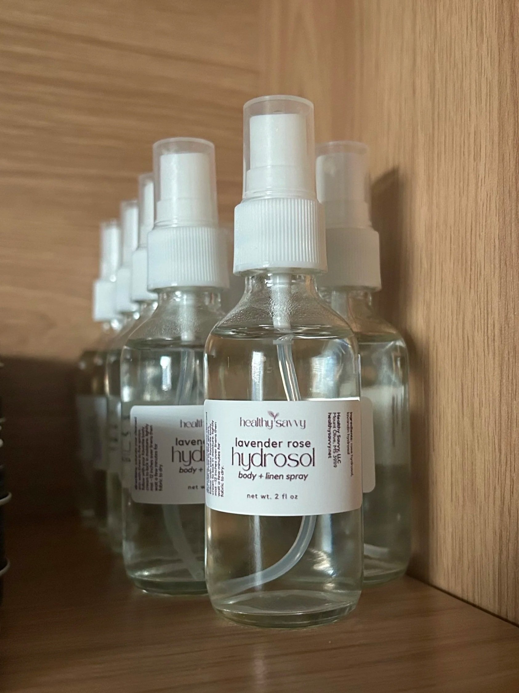 Lavender Rose Hydrosol Body + Linen Mist