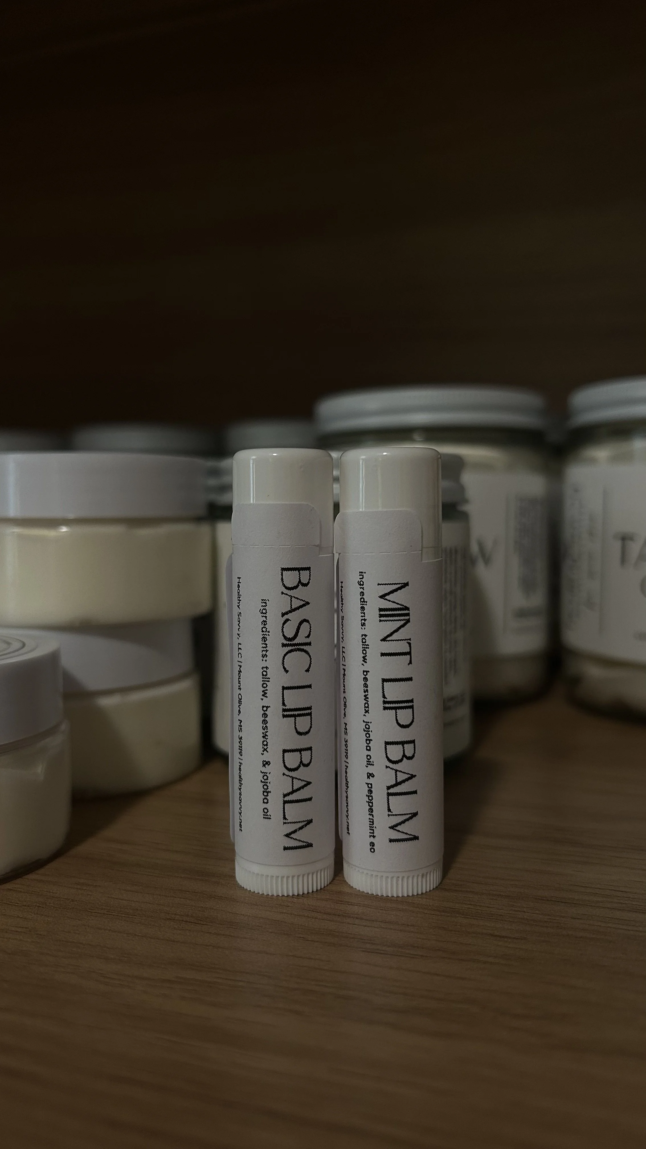 Tallow Lip Balm