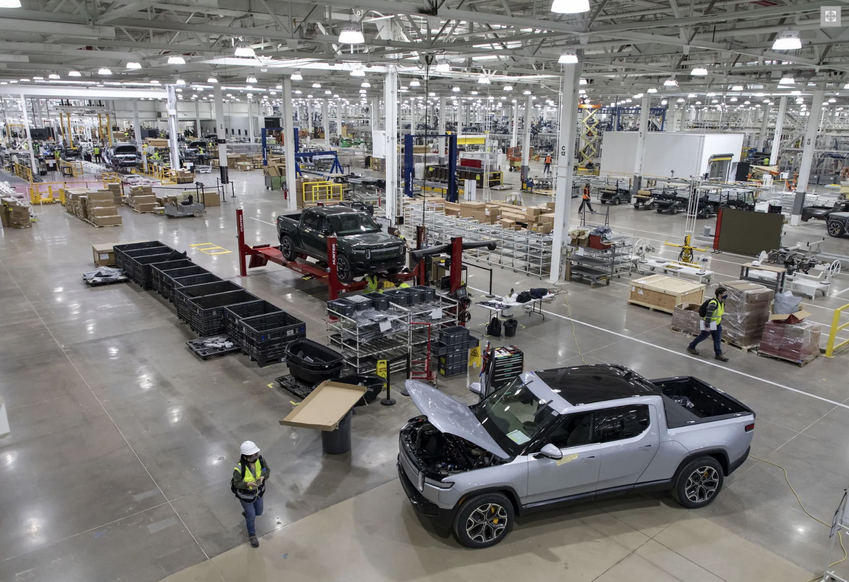 RIVIAN ELECTRIC TRUCK PLANT