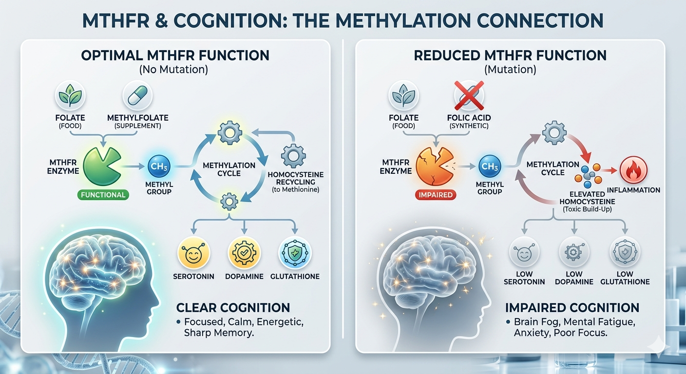 Understanding MTHFR: The Genetic Link to Brain Fog and Mental Clarity