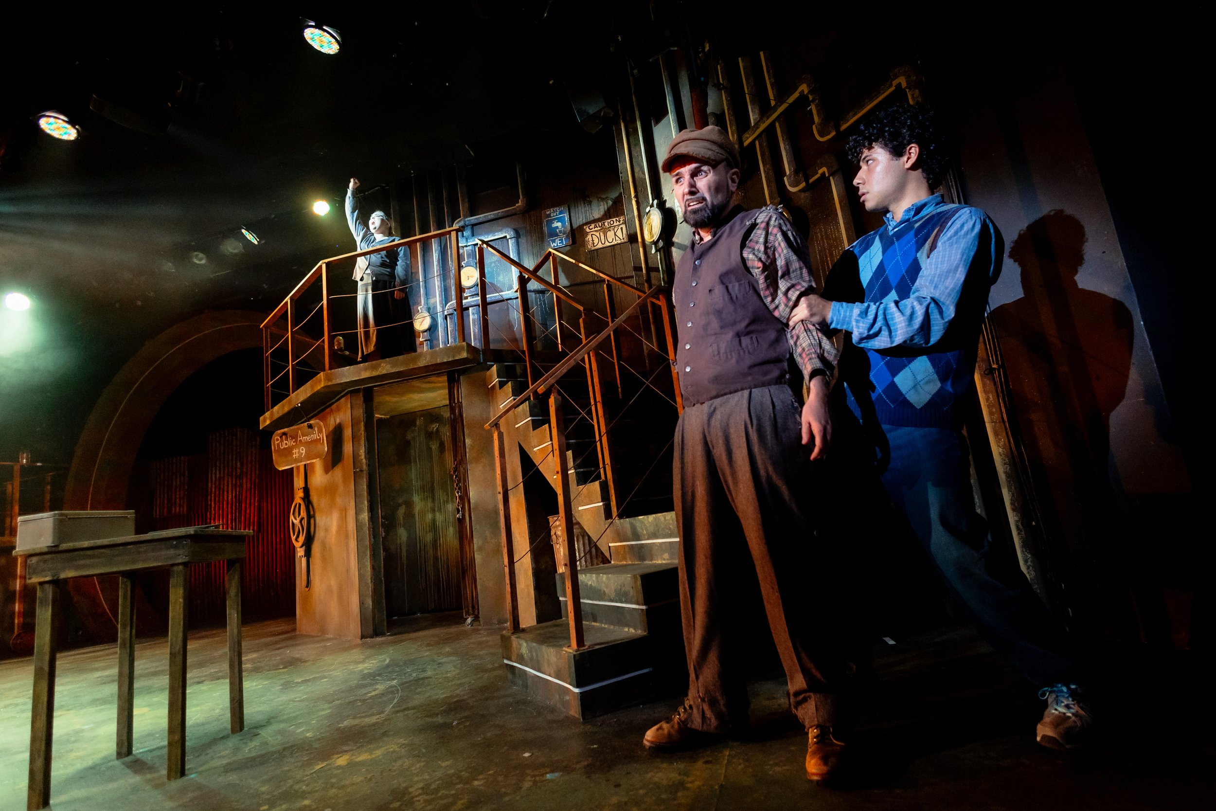 Old Man Strong in Urinetown