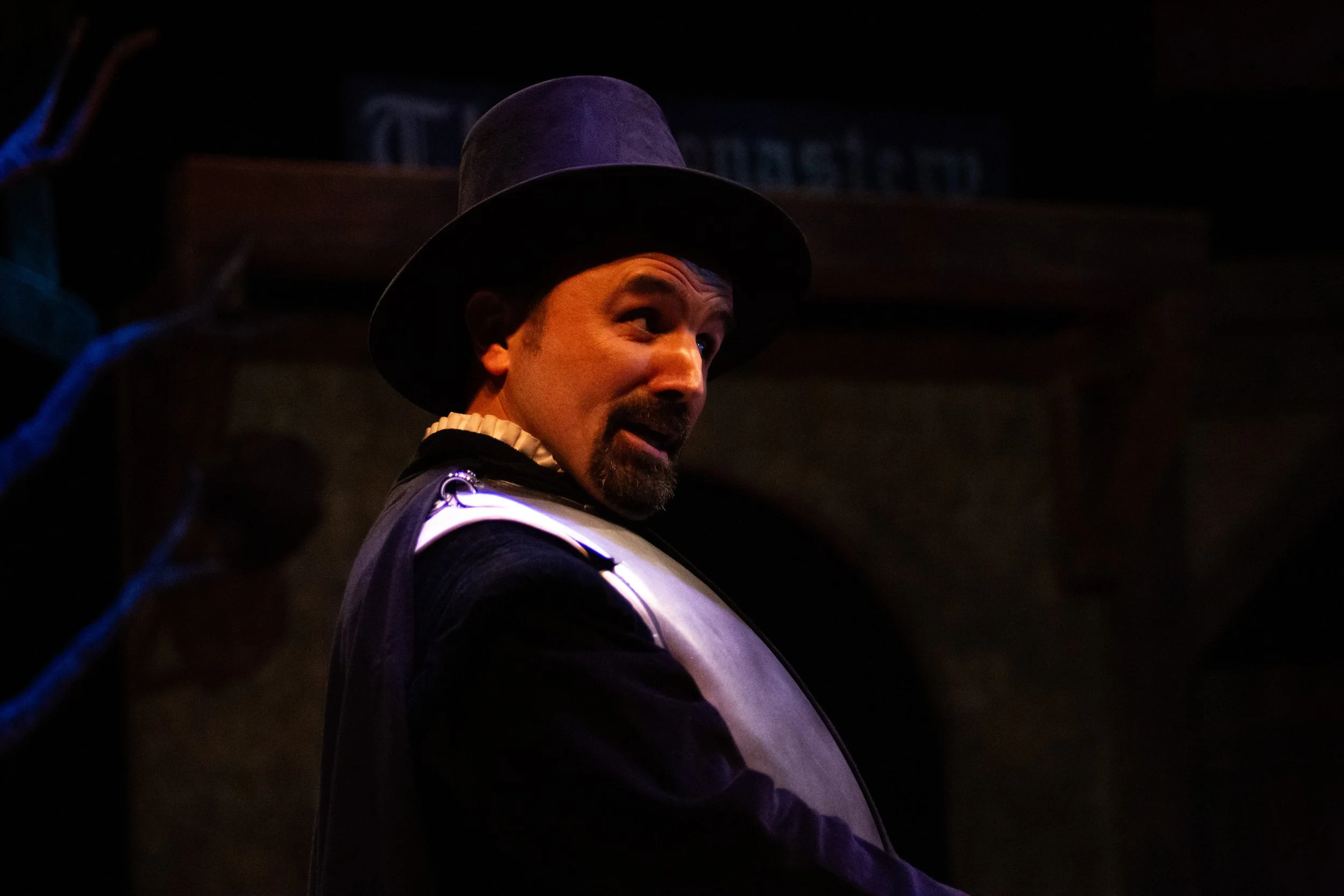 Magistrate Crowley in The Drolls