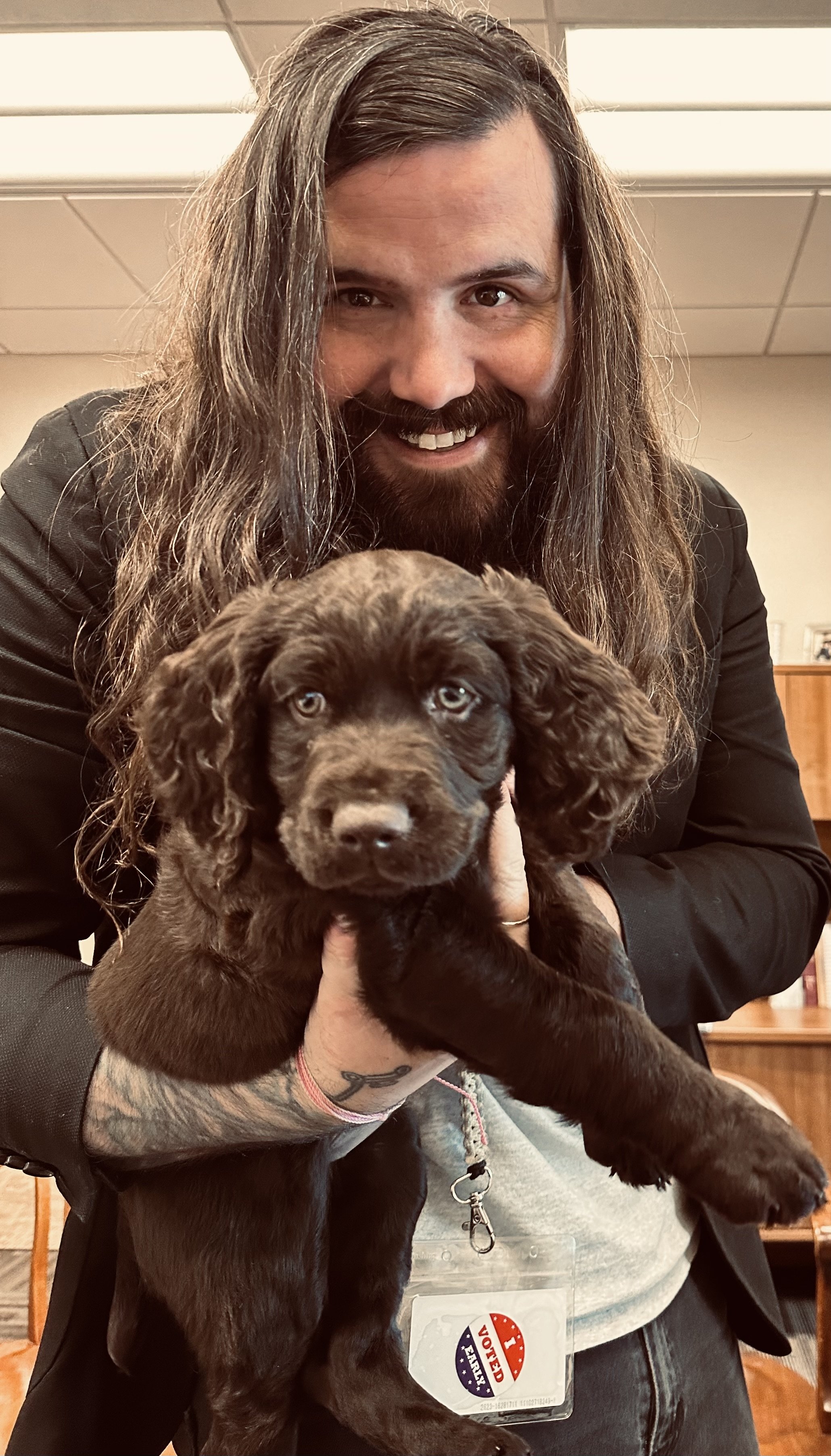 Kevin Rumley puppy