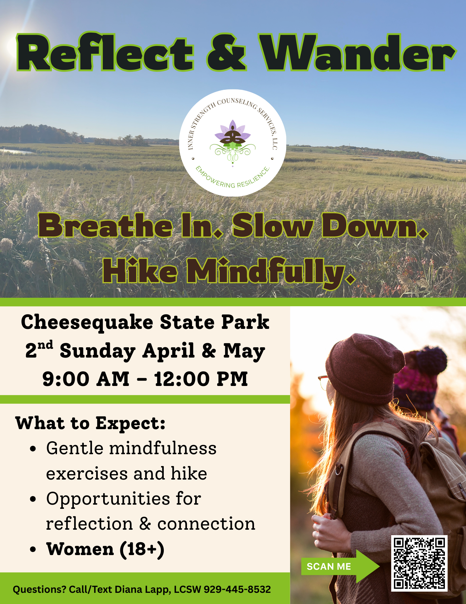 Reflect & Wander: Spring Mindful Hike Series for Women