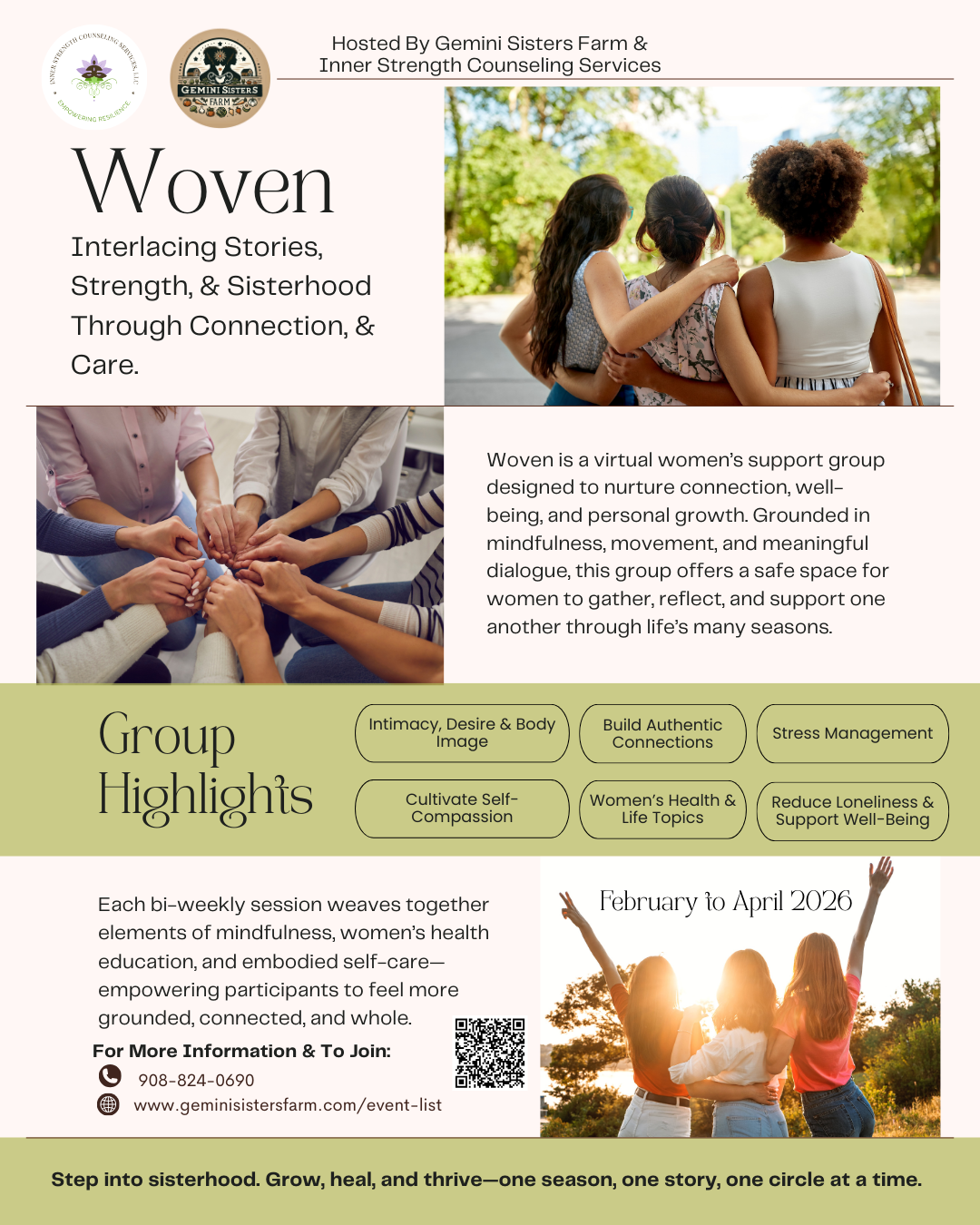 Woven Women’s Wellness Circle — Virtual Series