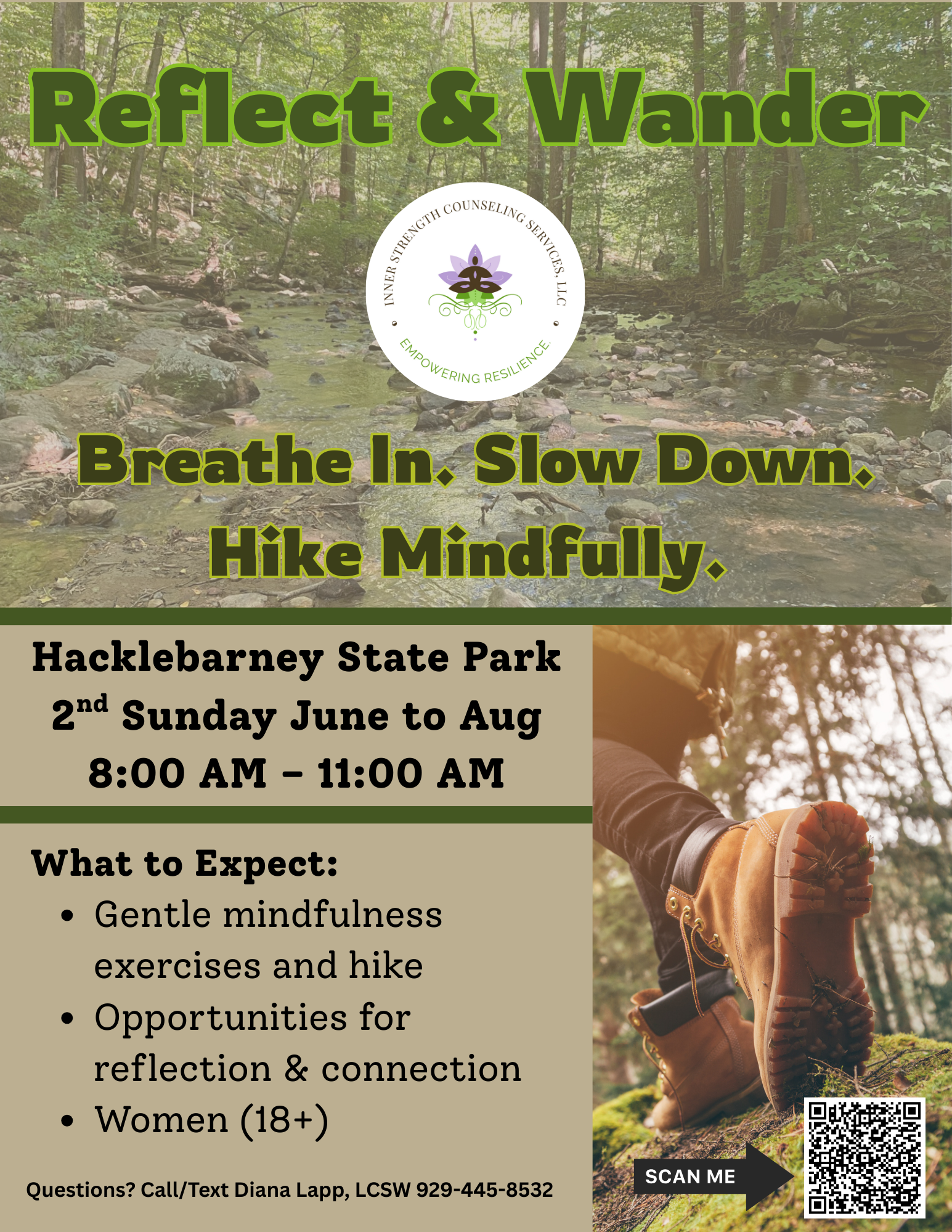 Reflect & Wander: Summer Mindful Hike Series for Women