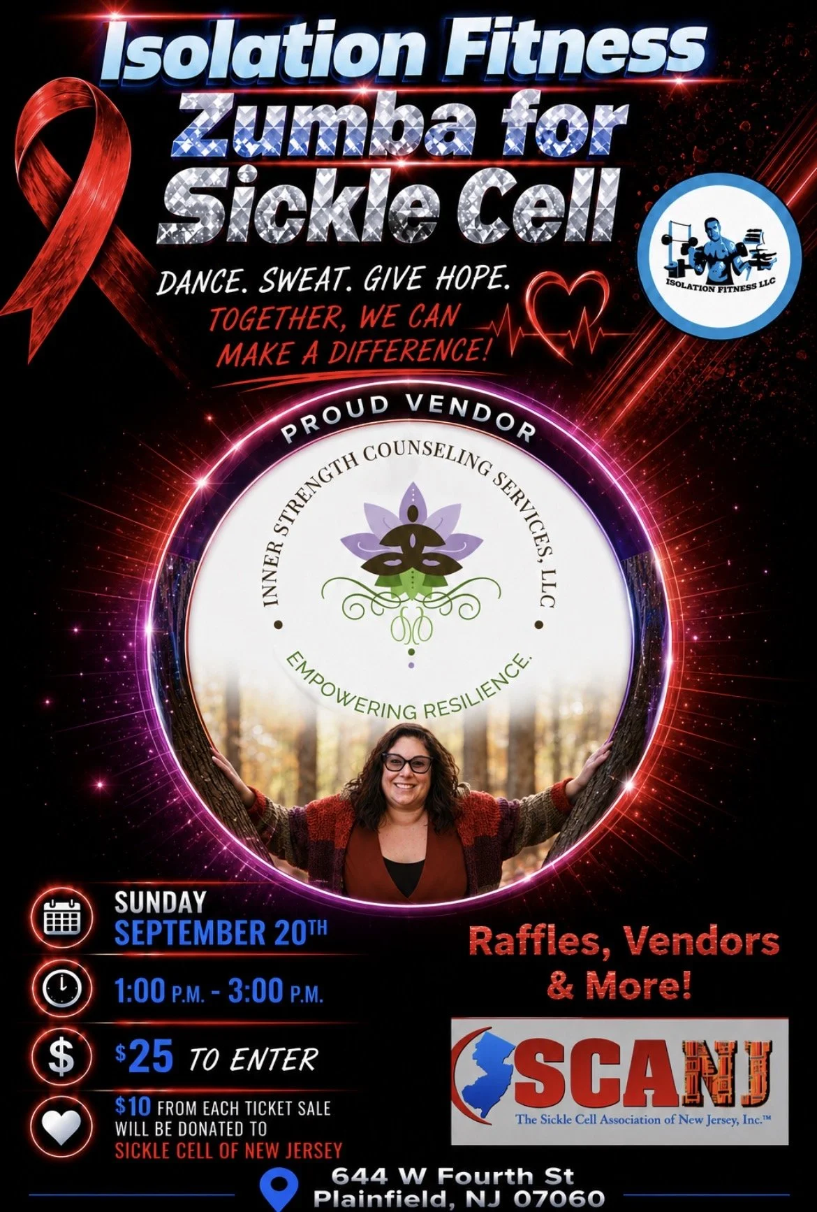 Isolation Fitness: Zumba for Sickle Cell (Charity Event)