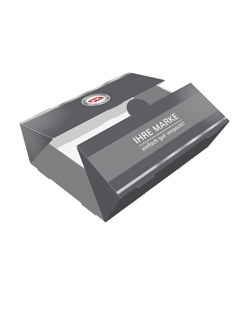 Magnetic box folding box