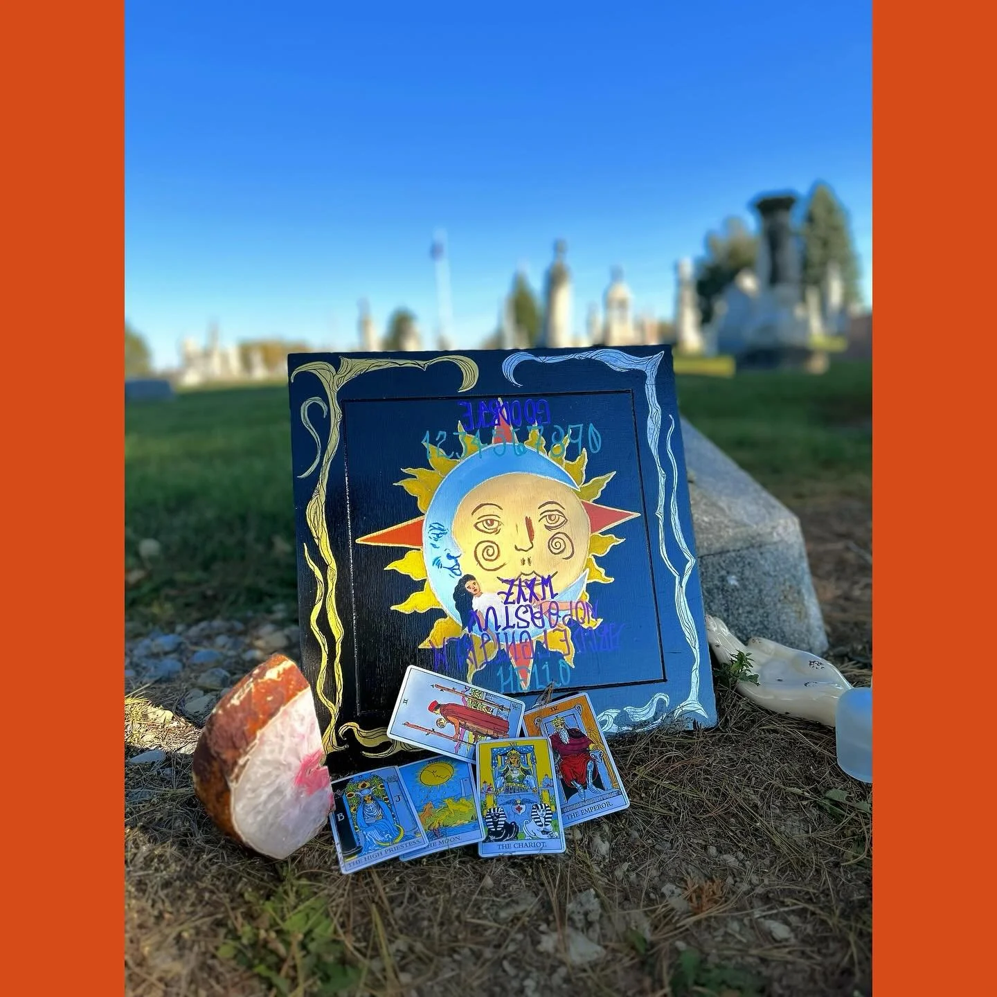 Over the past year I&rsquo;ve both had to, and gotten much closer to my spirituality out of necessity and a little by choice. In that time I&rsquo;ve started incorporating those things into my art more, as both practices have been some of the only qu