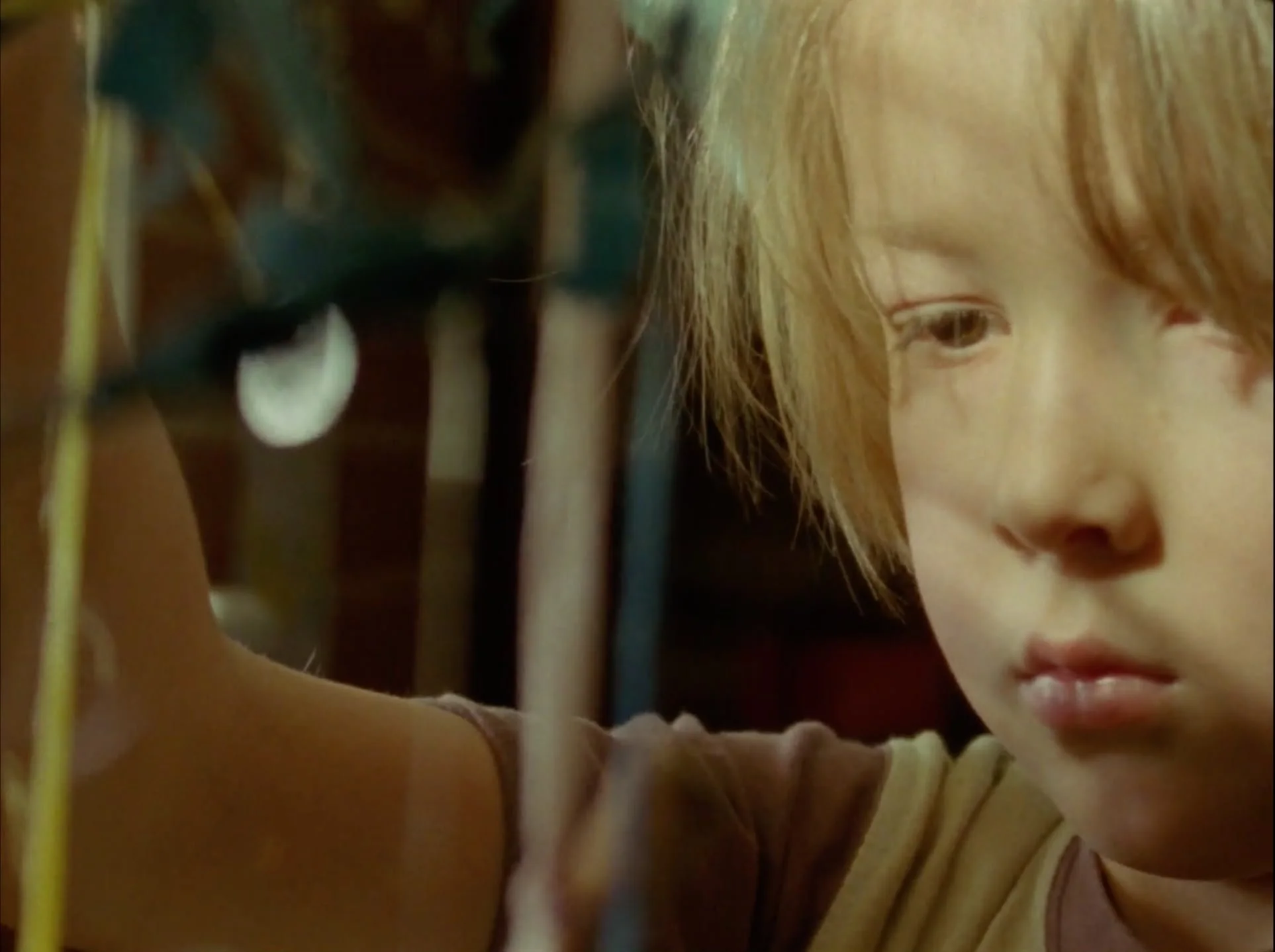 screenshot of child from short film plasticine dad