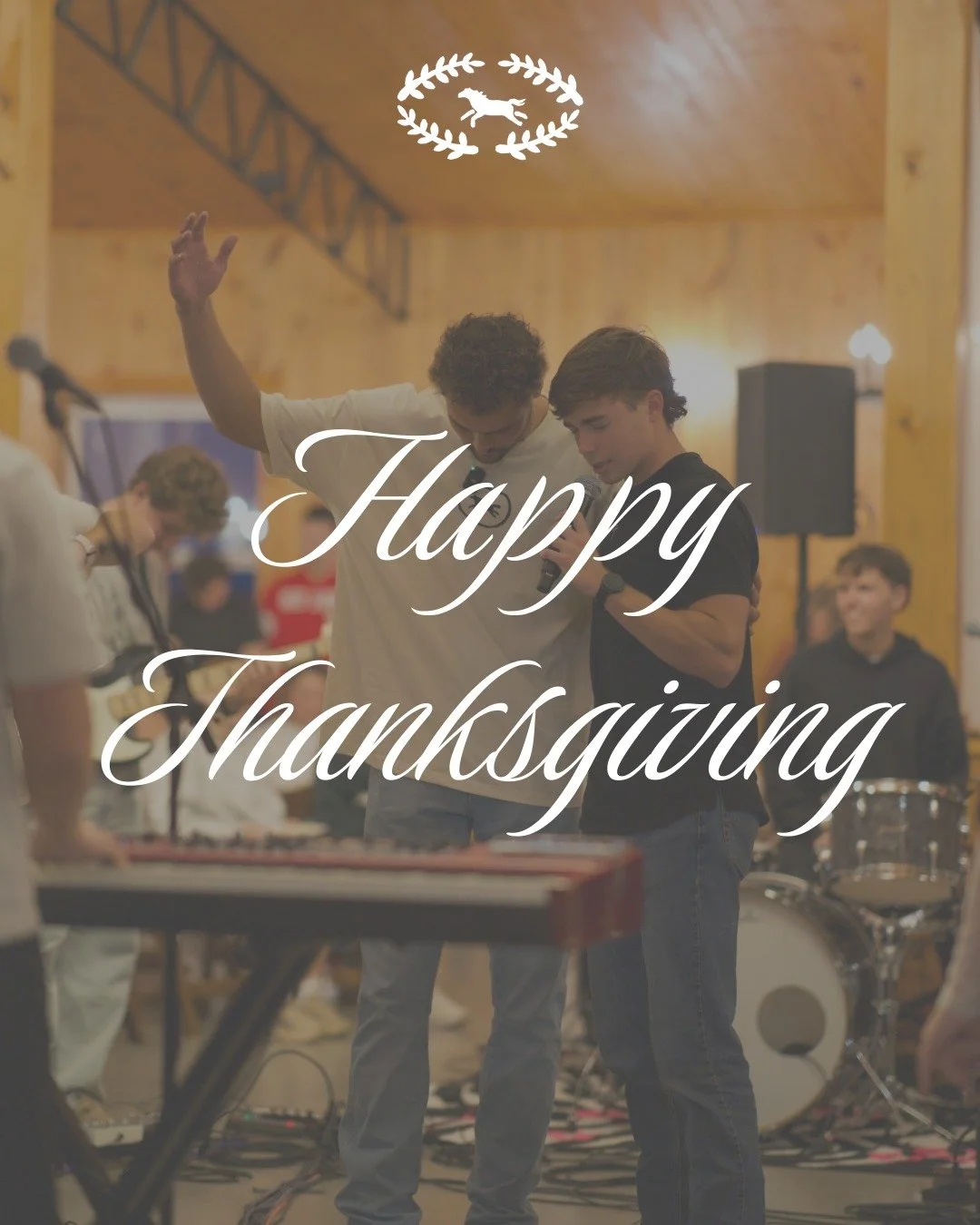 HAPPY THANKSGIVING! We&rsquo;re so grateful as we look back on everything God has allowed us to accomplish since August. 

WORSHIP NIGHT at Cedar Oaks brought students and young adults together in partnership with Thomas Road Young Adults and Run Wit