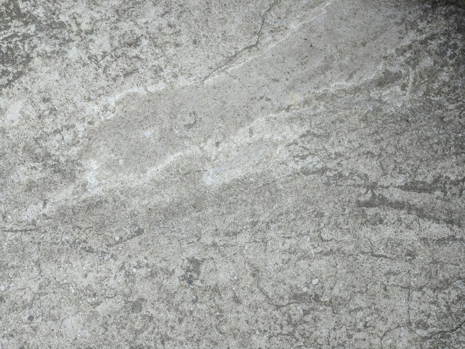 Close-up of a finished concrete surface poured by a Bend, Oregon concrete contractor