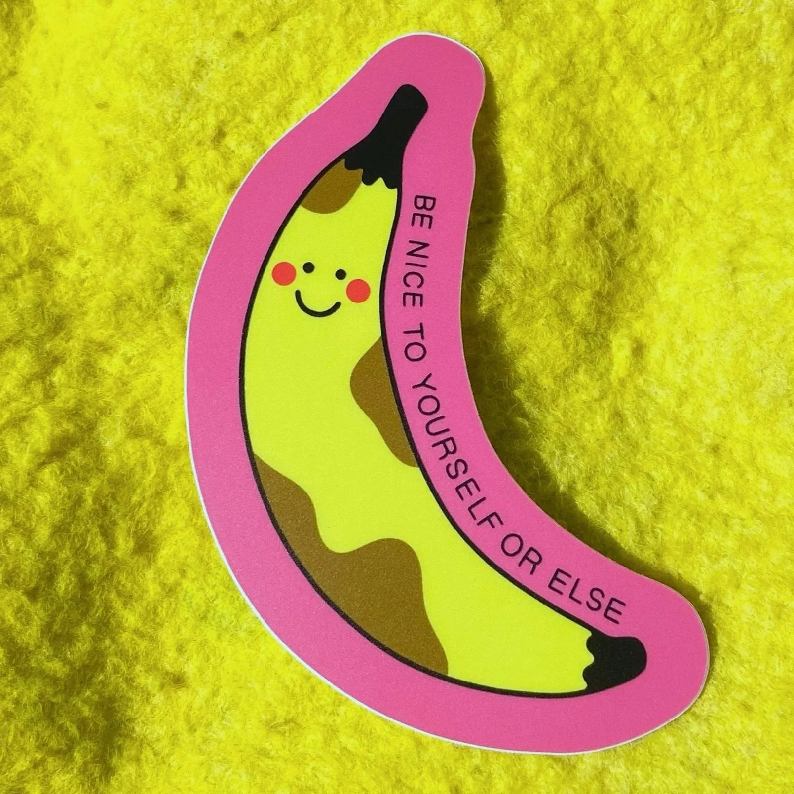 Bruiser Banana Sticker