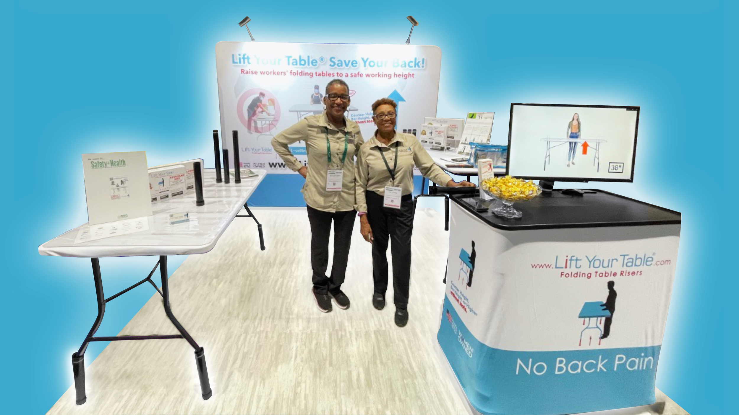 Lift Your Table® Safety + Health Tradeshow