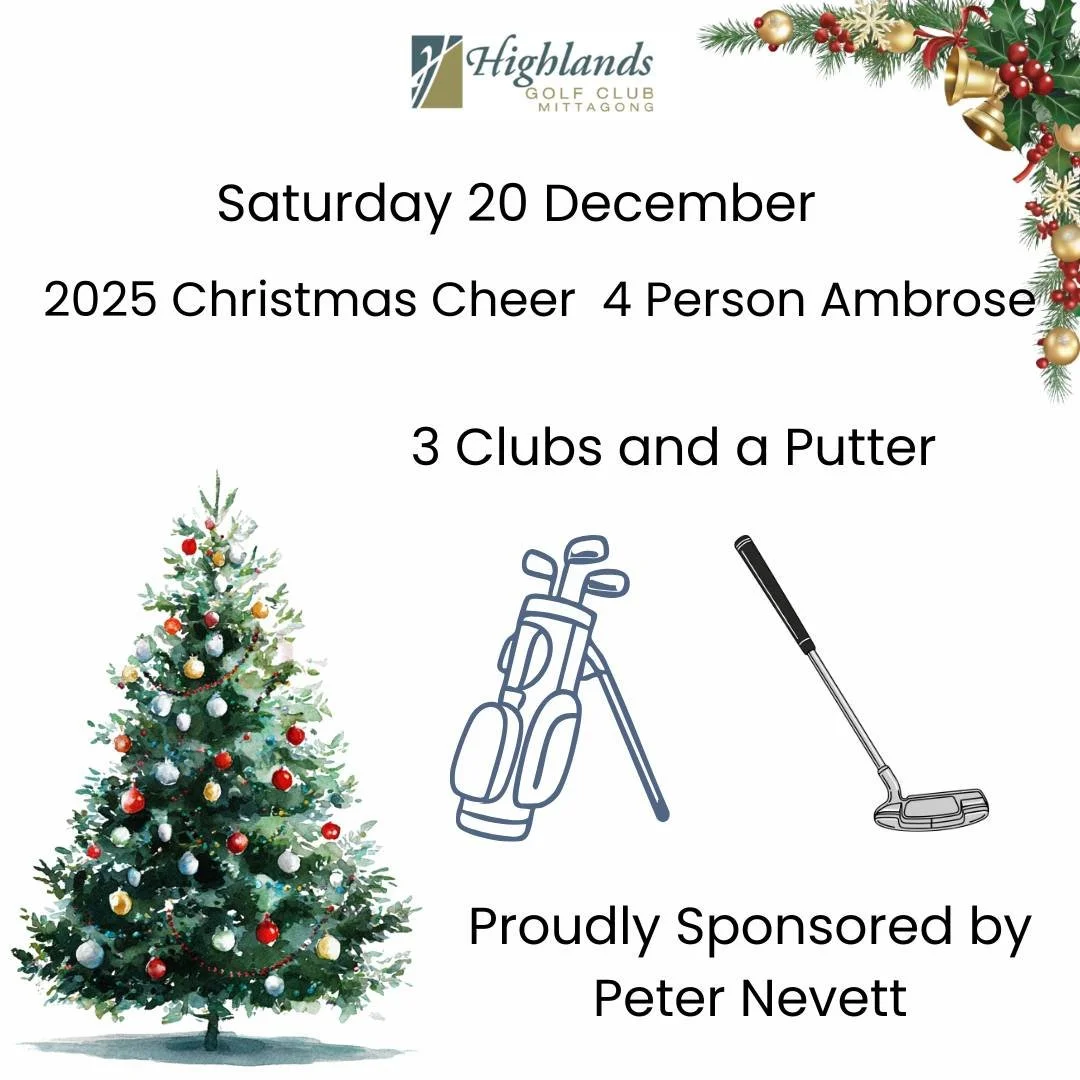 Saturday 20 December - 4 Person Ambrose Christmas Cheer 

It's hard to believe that 12 months have already passed since last year's event but the 2025 edition of the Christmas Cheer should be even bigger and better. Don't forget to book in your team 