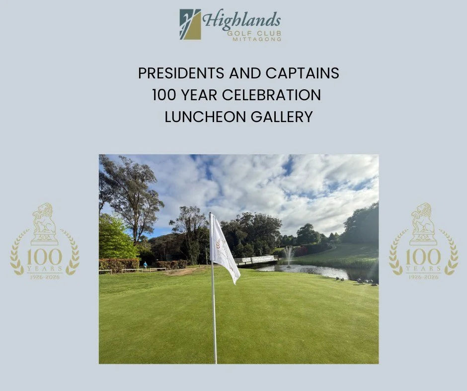 Highlands Golf Club Presidents V Captains Celebration Lunch

We were very honoured to have so many of our past Presidents and Captains not only join us for the golf event today but for our luncheon to celebrate their contribution over so many years t