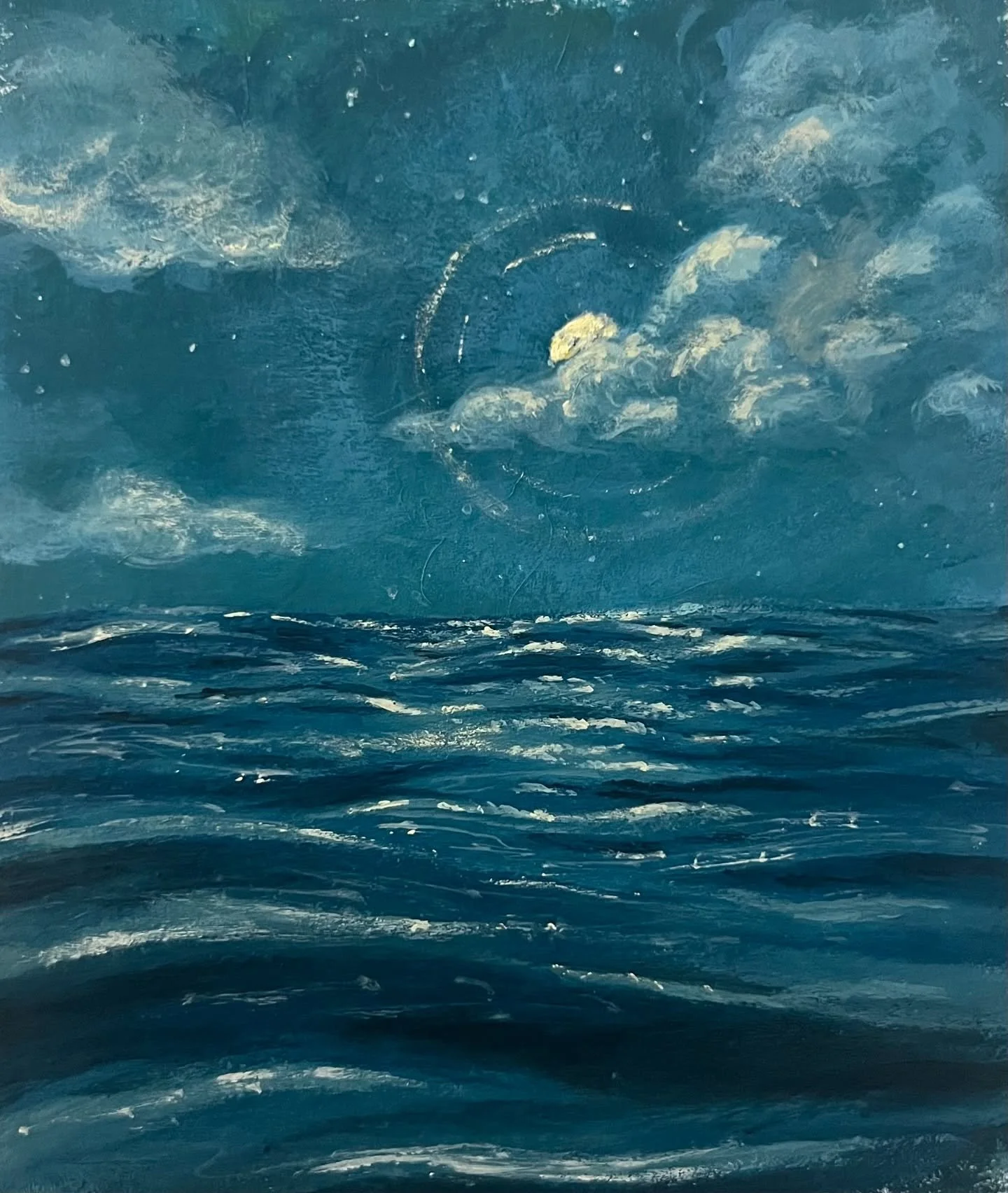 Midnight waves
.
.
.
.
.
#art #artgallery #artist #ocean #painting #acrylicpainting