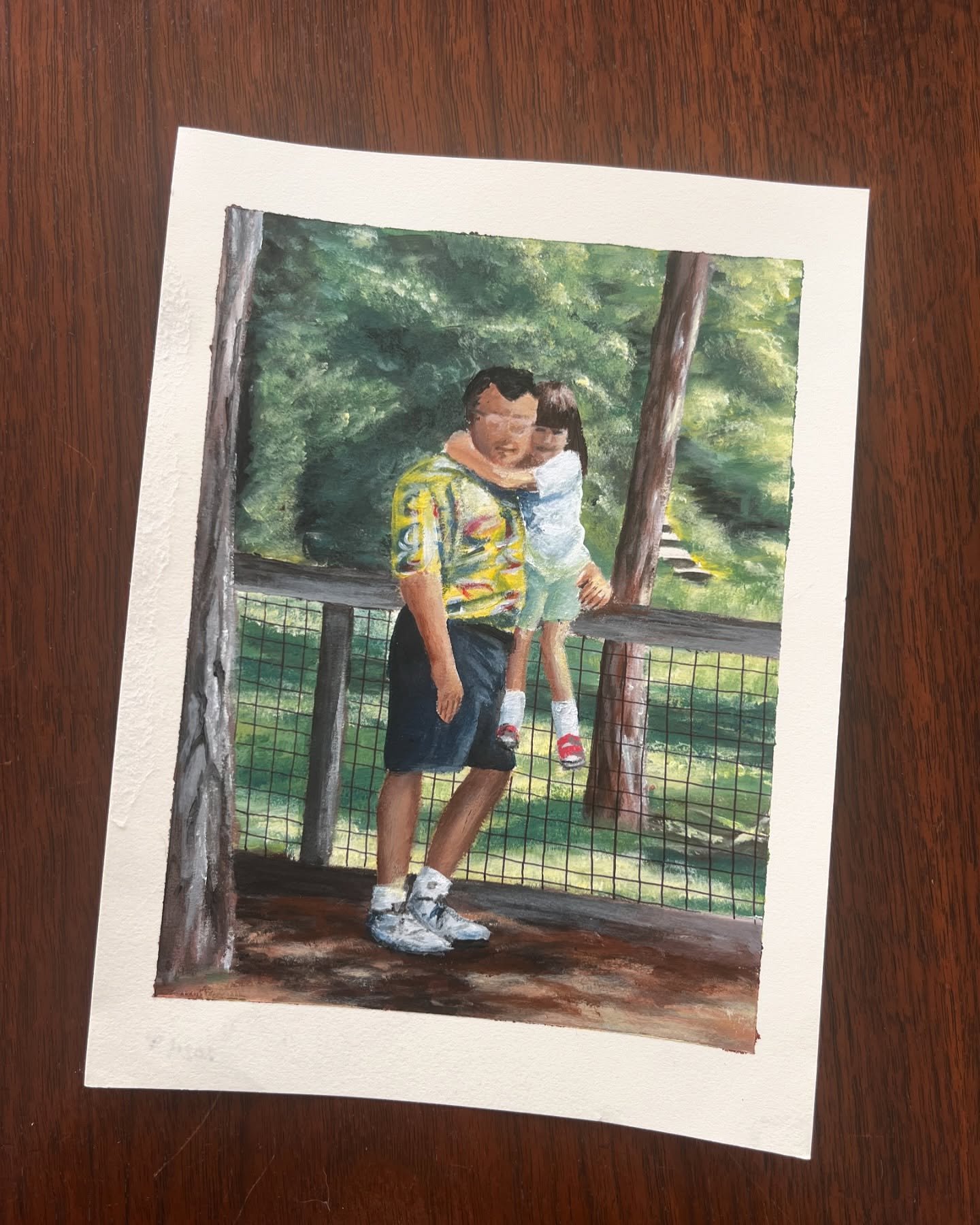 Capturing a lovely moment of a friend and her father🩵
.
.
.
.
#fathersday #corememory #art #portrait #portraitpainting #portraitart #portraitartist #artist