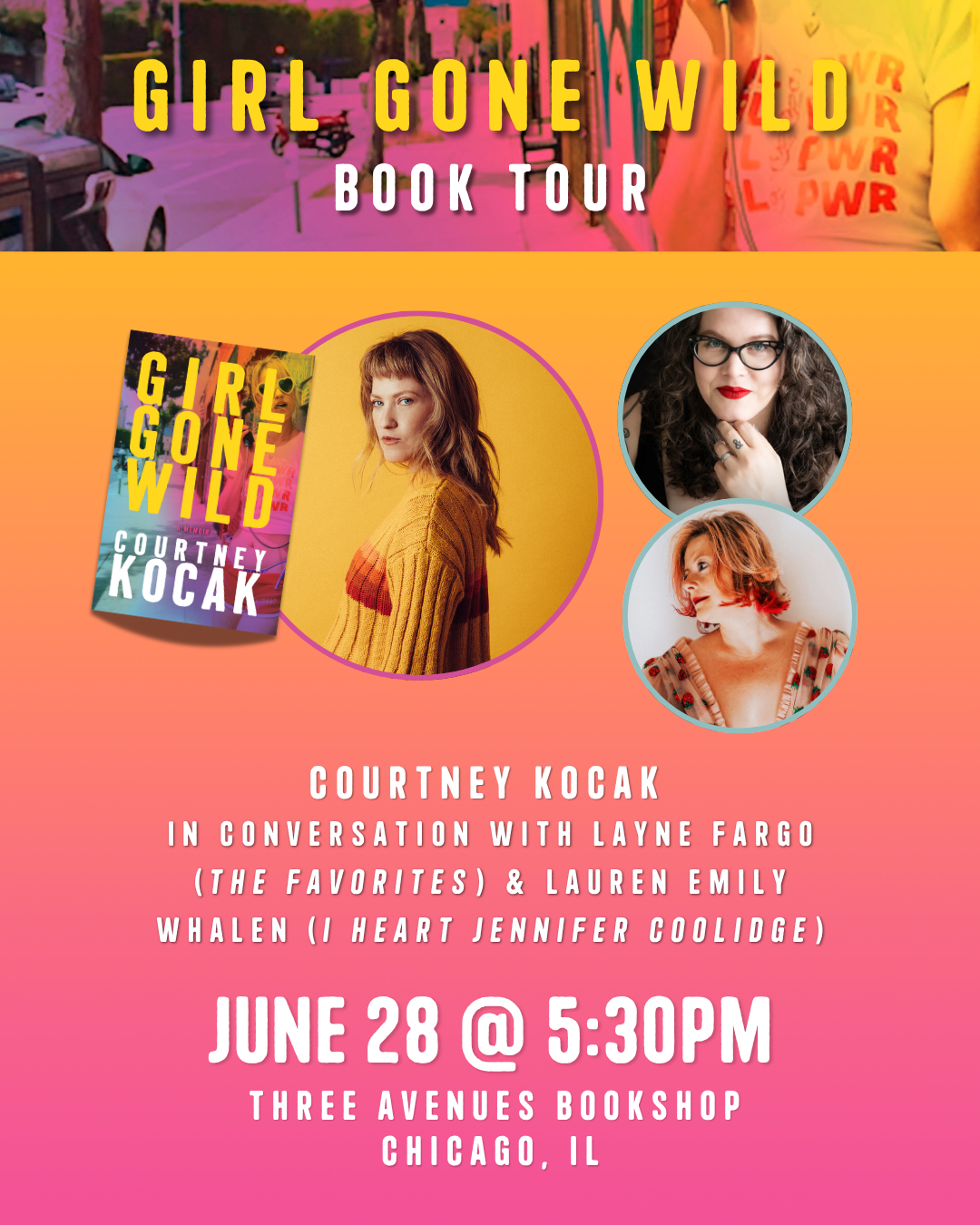 Girl Gone Wild Book Event with Courtney Kocak & Lauren Emily Whalen