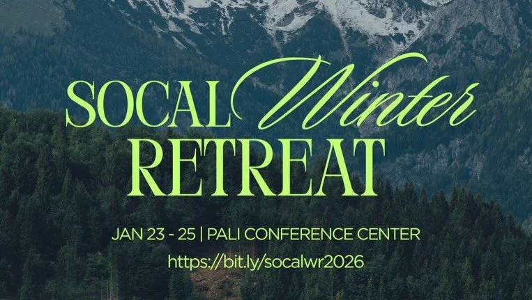 Join us for our SoCal Wide Winter Retreat! We&rsquo;re bringing together students from campuses across SoCal! Meet new people, worship together, and most importantly, dive into the word of God. Hope you can be part of it!✨ 

❓If you have any question