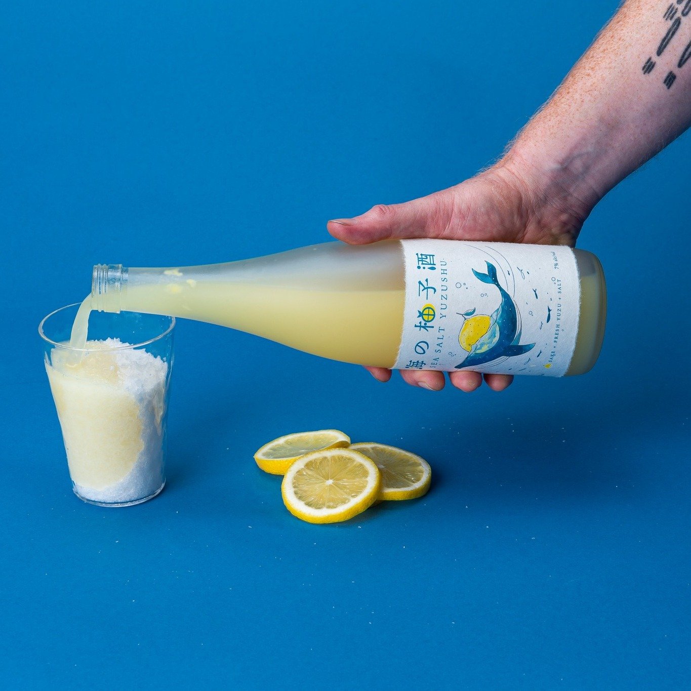 Mood: Salty and zesty like my Yuzushu 🍋✨ #PerfectPour