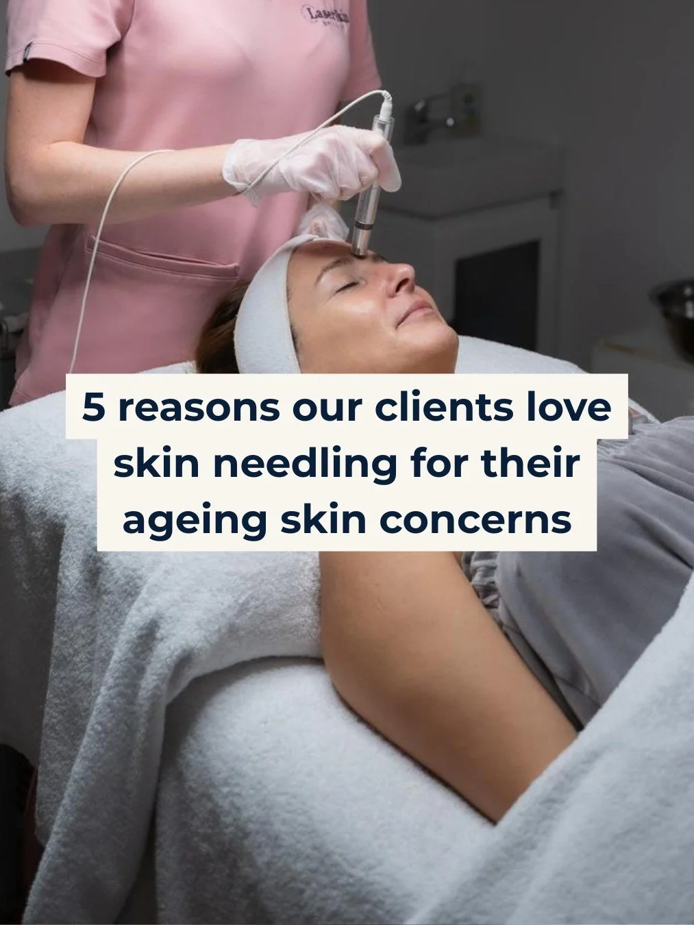 🌟 5 reasons our clients love skin needling for their ageing skin concerns.

If your skin feels dull, tired, or less firm than it used to, skin needling can be a quiet but powerful way to bring back clarity, glow, and strength.

It supports collagen,