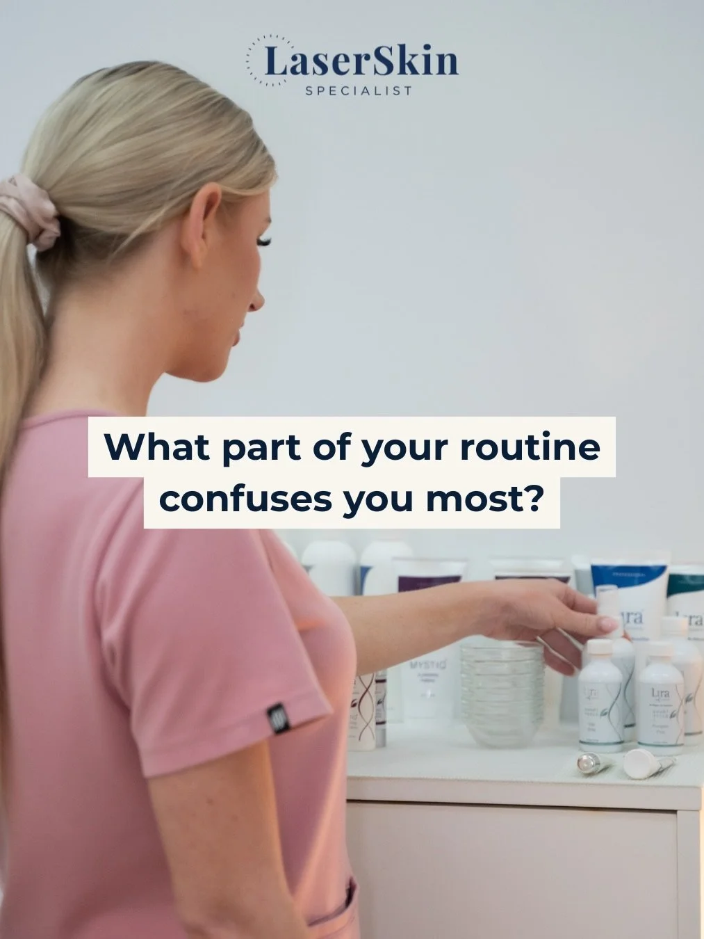 🤔 What part of your routine confuses you most?

If you&rsquo;re feeling overwhelmed by the sheer volume of conflicting skincare advice, you&rsquo;re not alone.

The truth is, you don&rsquo;t need 10 steps. 

You need clarity. 

You need an expert to