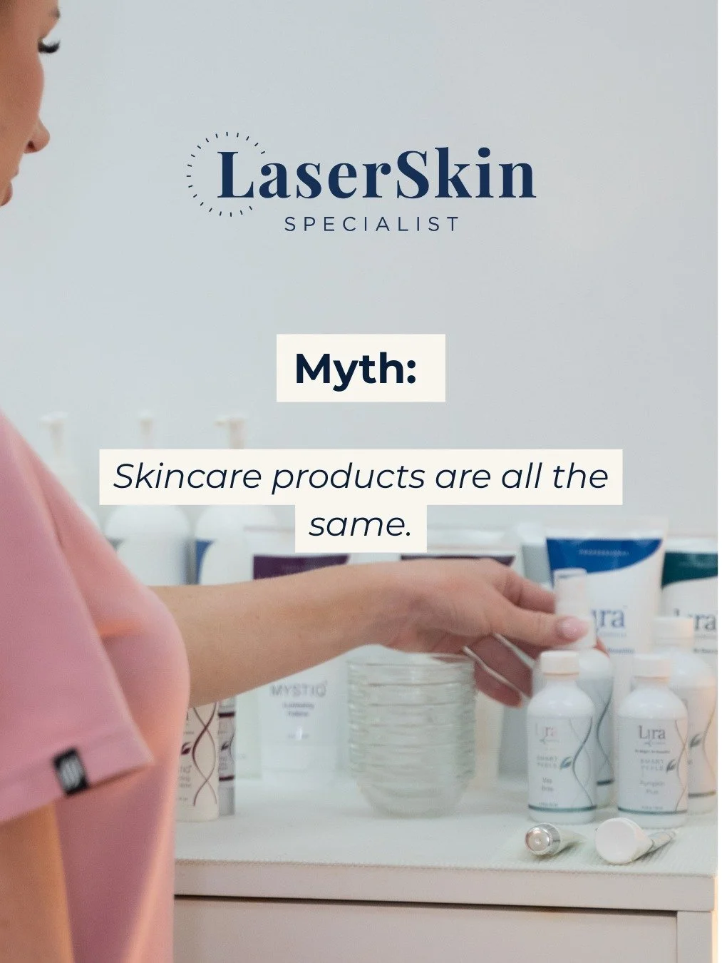✨ Myth Busted: Not All Skincare is Created Equal! ✨

Ever wondered if your skincare truly delivers? 

At LaserSkin Specialist, we believe in science backed solutions that go beyond the ordinary. 

That's why we proudly partner with Lira Clinical.

Un